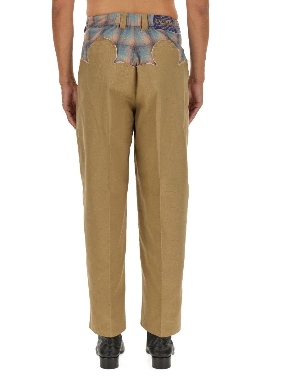 Maison Margiela MAISON MARGIELA WOOL PANTS - BEIGE (IT 44) Size US 44 / EU 60 - 3 Thumbnail