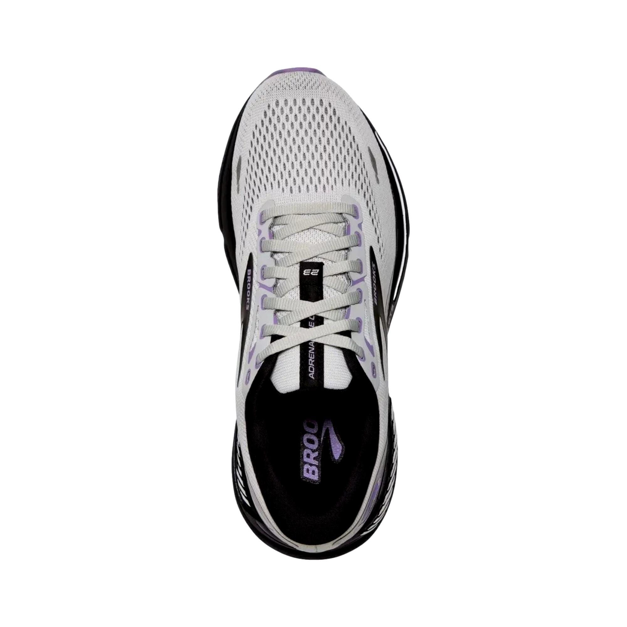 Brooks Adrenaline GTS 23 Grey / Black / Purple 120381 1B 039 Size US 6 / IT 36 - 2 Thumbnail