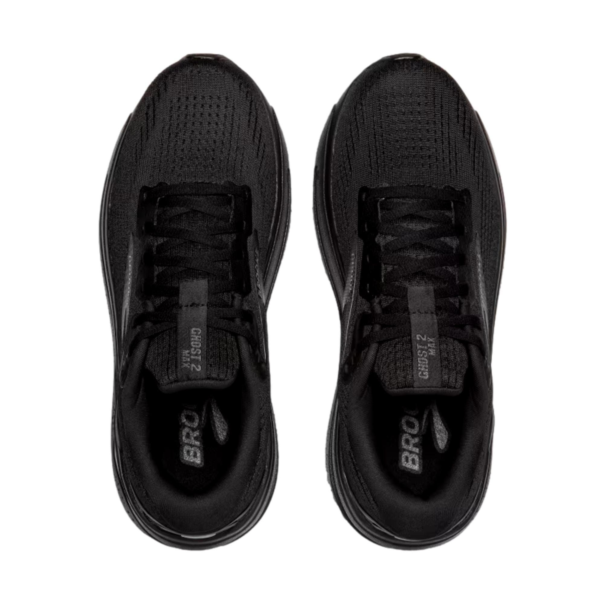 Brooks Ghost Max 2 Black / Black / Ebony 120420 2E 020 Size US 6 / IT 36 - 3 Thumbnail