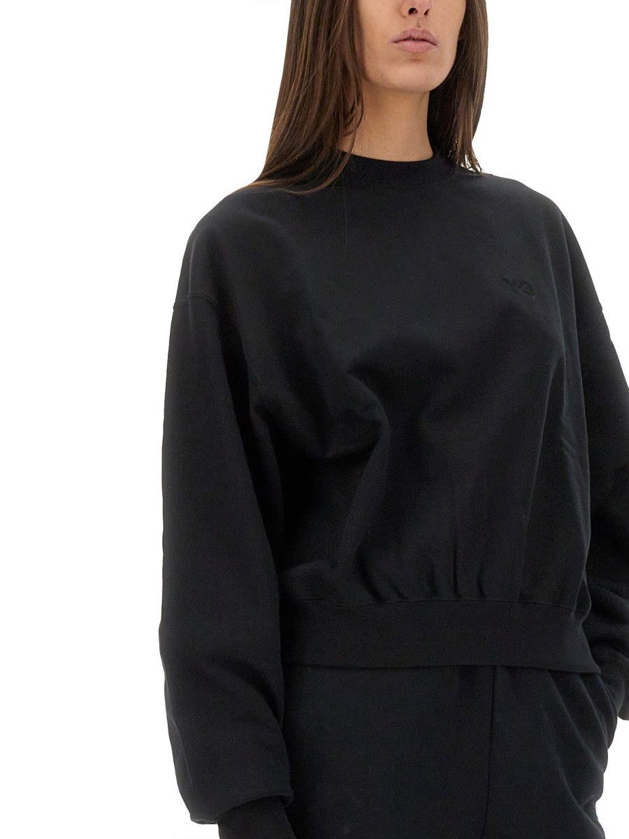 Y-3 Y-3 SWEATSHIRT WITH LOGO - BLACK Size XS / US 0-2 / IT 36-38 - 4 Thumbnail
