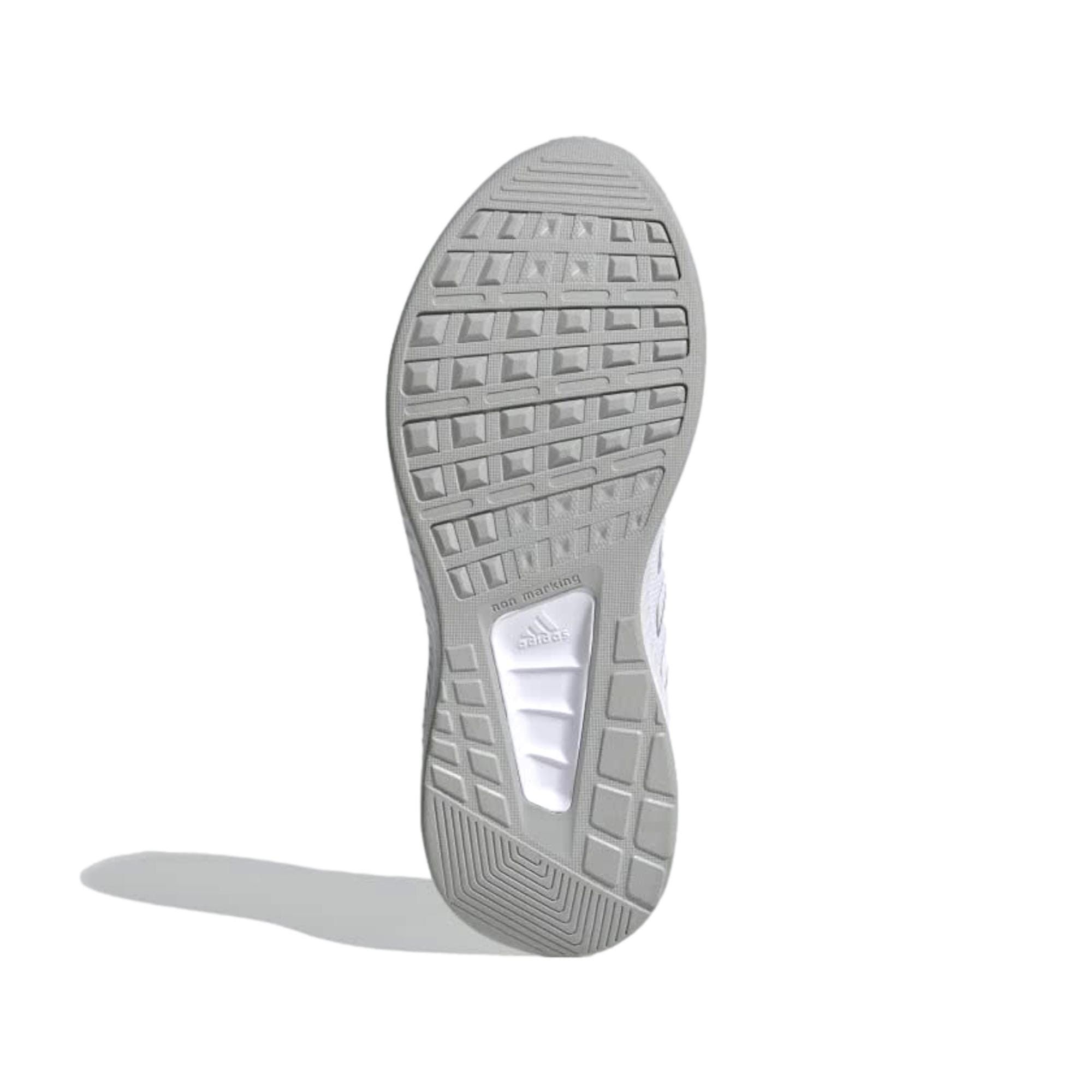 Adidas Runfalcon 2.0 White / White / Silver Metallic FY9621 Size US 6 / IT 36 - 3 Thumbnail