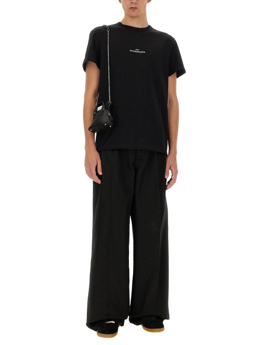 Maison Margiela MAISON MARGIELA T-SHIRT IN COTONE - BLACK (IT 50) Size US L / EU 52-54 / 3 - 2 Thumbnail