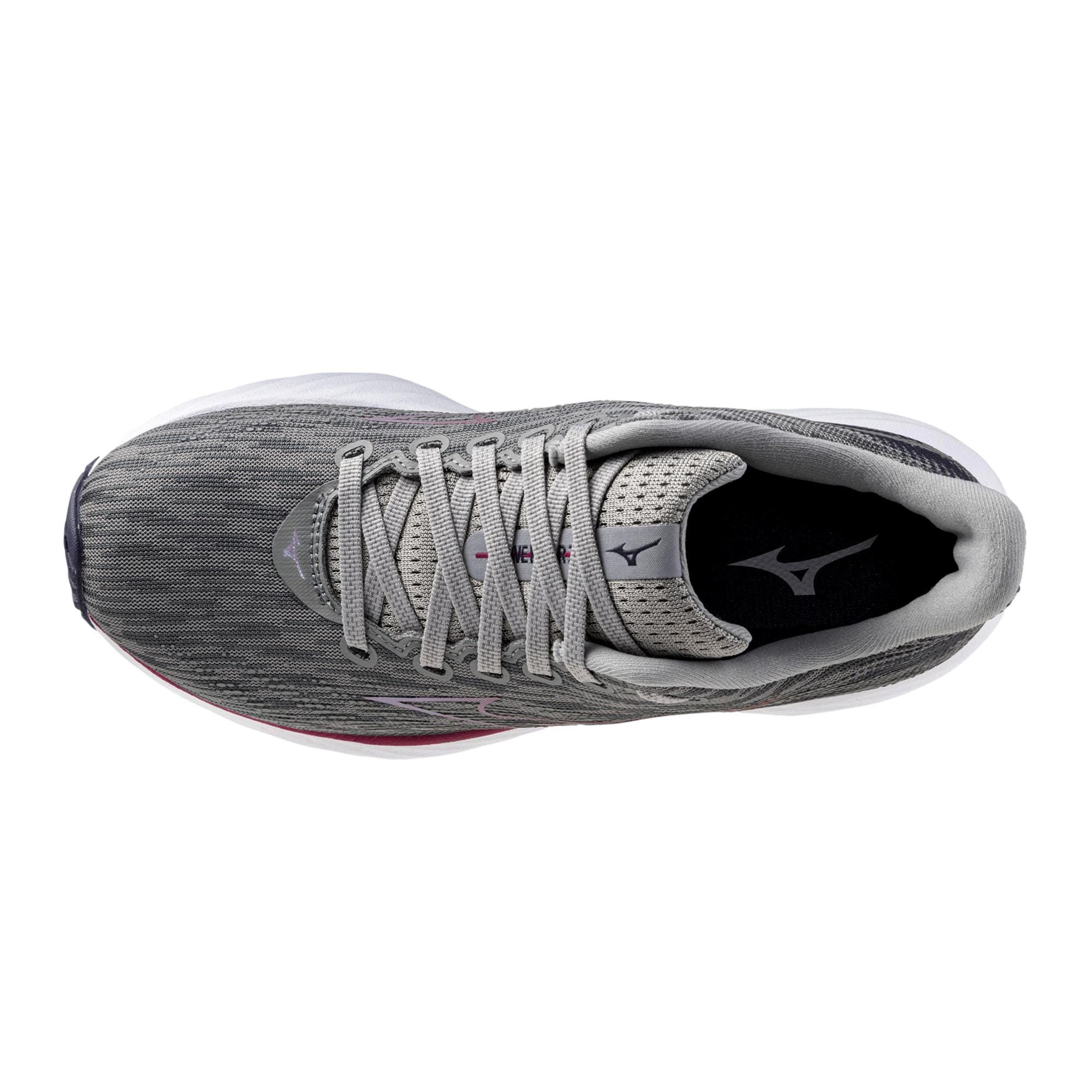 Mizuno Wave Rider 28 Ultimate Grey / Cosmo Chrome J1GD240324 Size US 6 / IT 36 - 3 Thumbnail