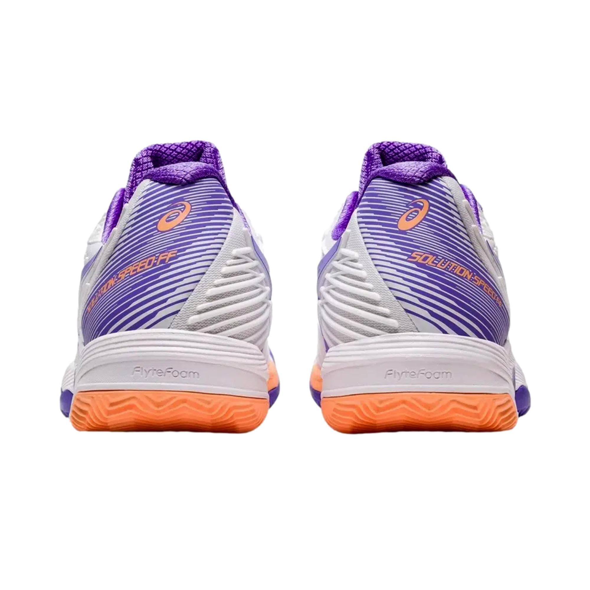Asics Solution Speed FF 2 White / Amethyst 1042A136-104 Size US 6 / IT 36 - 4 Thumbnail