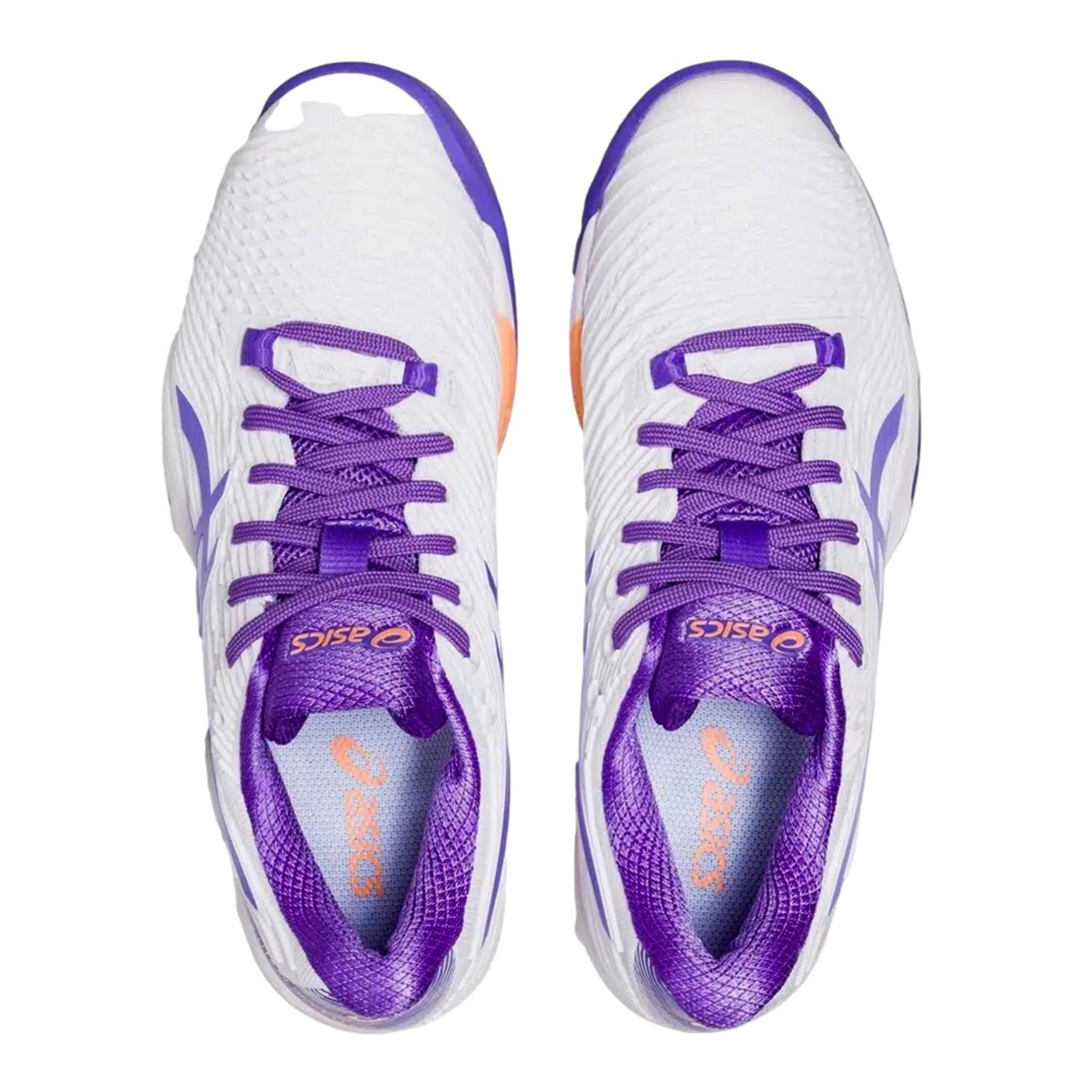 Asics Solution Speed FF 2 White / Amethyst 1042A136-104 Size US 6 / IT 36 - 3 Thumbnail