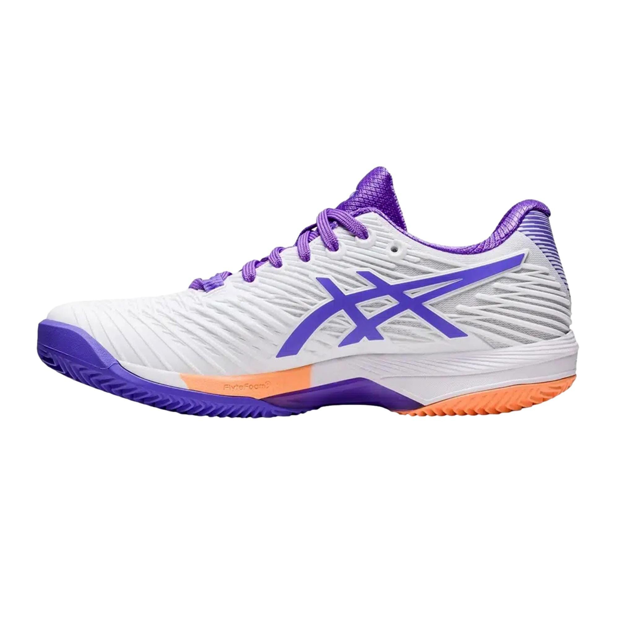 Asics Solution Speed FF 2 White / Amethyst 1042A136-104 Size US 6 / IT 36 - 2 Thumbnail