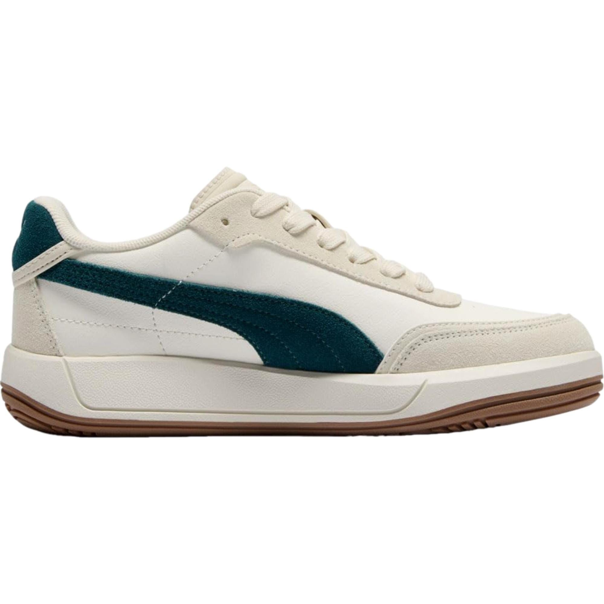 Puma Club Pearl White/Green 399360-03 Size US 6.5 / IT 36.5 - 3 Thumbnail