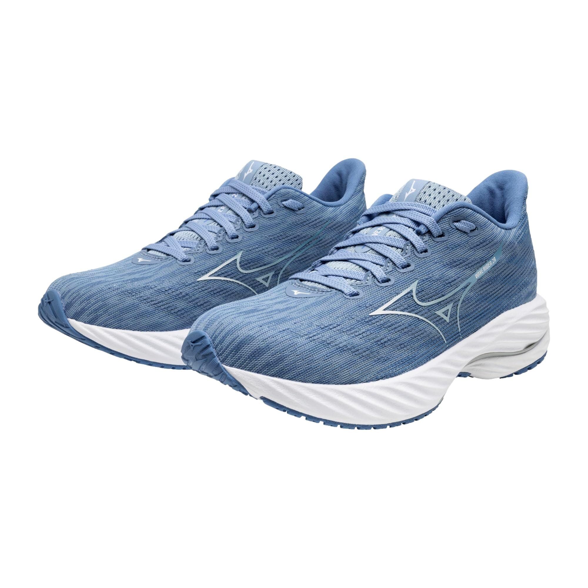 Mizuno Wave Rider 28 Glacier Lake / White 411457.GL00 Size US 6.5 / IT 36.5 - 3 Thumbnail