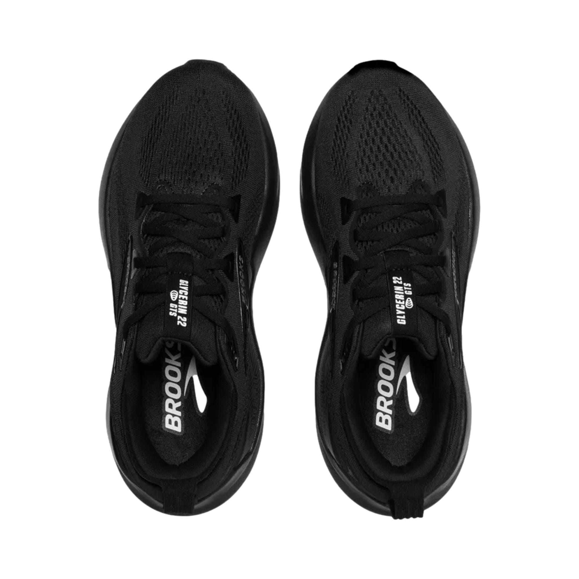 Brooks Glycerin GTS 22 Black / Black / Ebony 120435 1B 020 Size US 6.5 / IT 36.5 - 3 Thumbnail