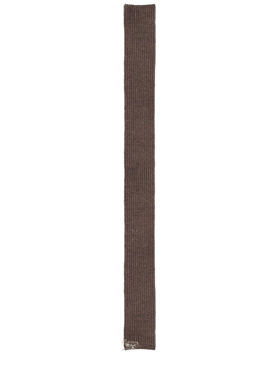 Maison Margiela MAISON MARGIELA WOOL SCARF - BROWN Size ONE SIZE - 3 Thumbnail