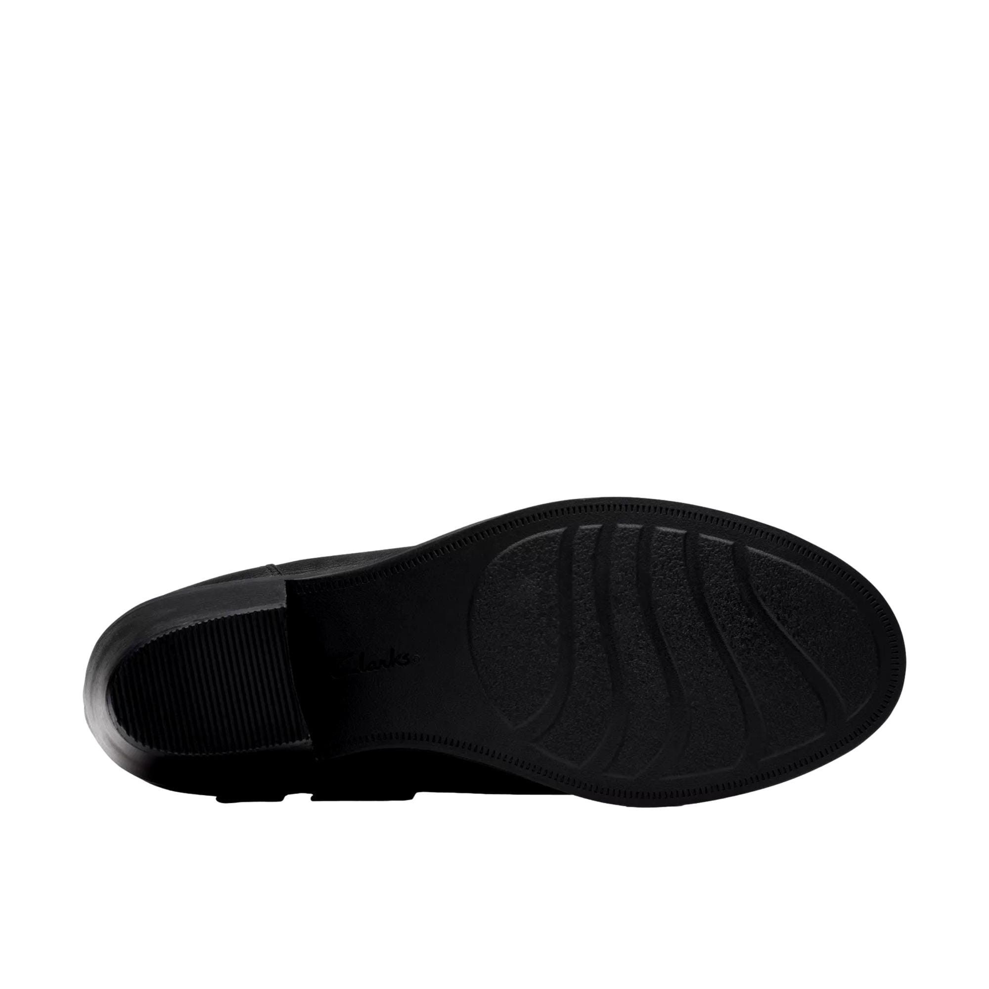Clarks Neva Buckle Black Leather 26179799 Size US 6.5 / IT 36.5 - 3 Thumbnail