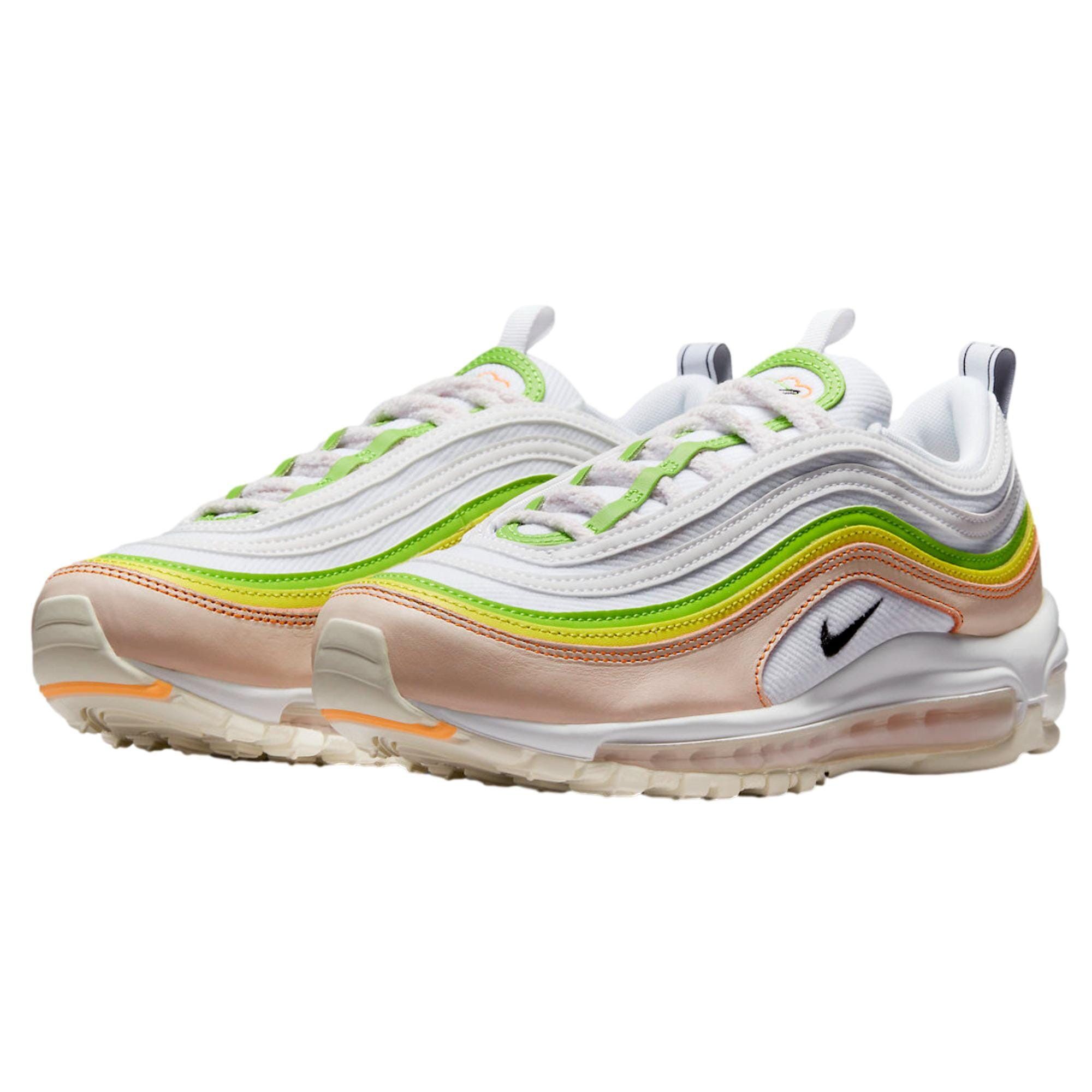 Nike Air Max 97 White / Black - Pearl Pink FD0870-100 Size US 6.5 / IT 36.5 - 2 Thumbnail