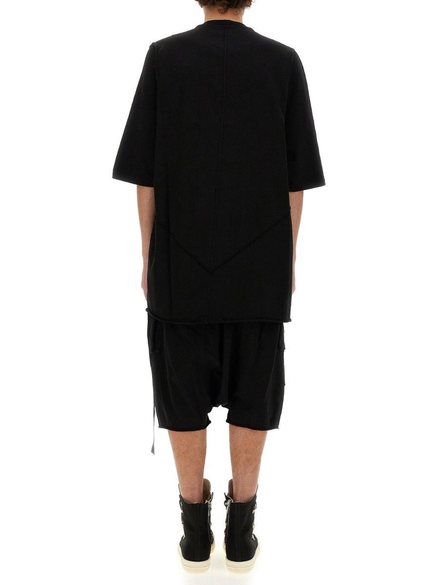 Rick Owens Drkshdw RICK OWENS DRKSHDW COTTON T-SHIRT - BLACK Size US S / EU 44-46 / 1 - 3 Thumbnail