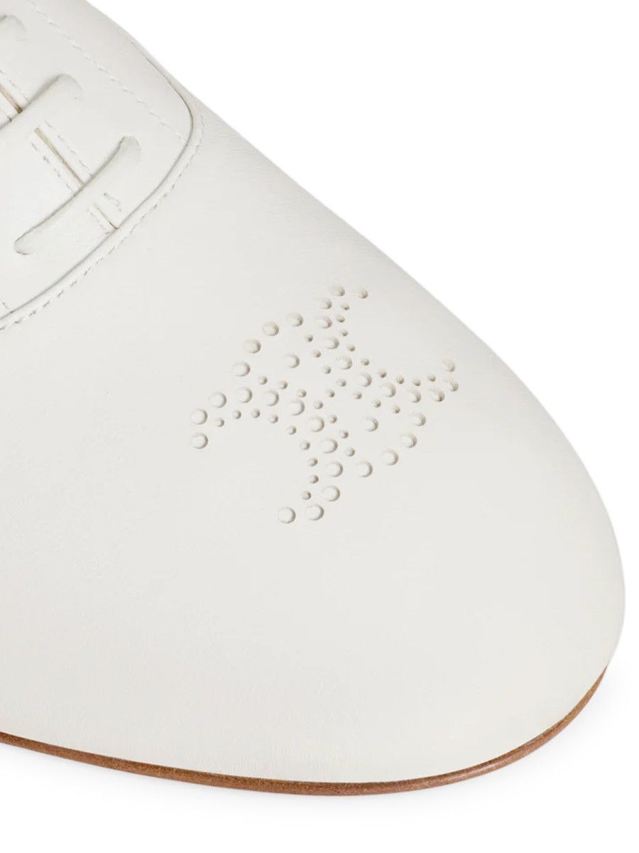 Celine CELINE MOCCASIN "LISE" - WHITE (IT 36) Size US 6 / IT 36 - 4 Thumbnail