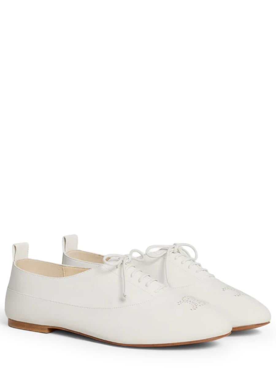Celine CELINE MOCCASIN "LISE" - WHITE (IT 36) Size US 6 / IT 36 - 2 Thumbnail