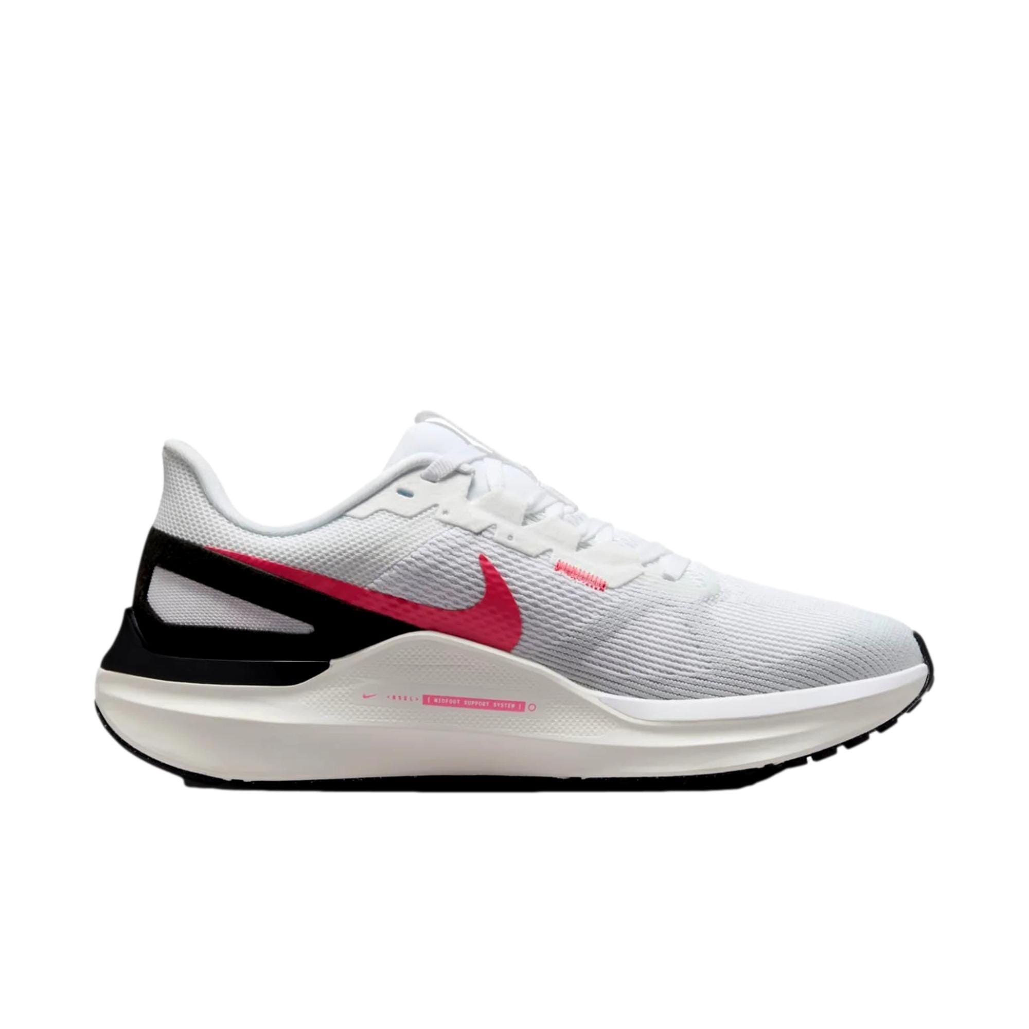 Nike Air Zoom Structure 25 White / Black - Aster Pink DJ7884-106 Size US 6.5 / IT 36.5 - 2 Thumbnail