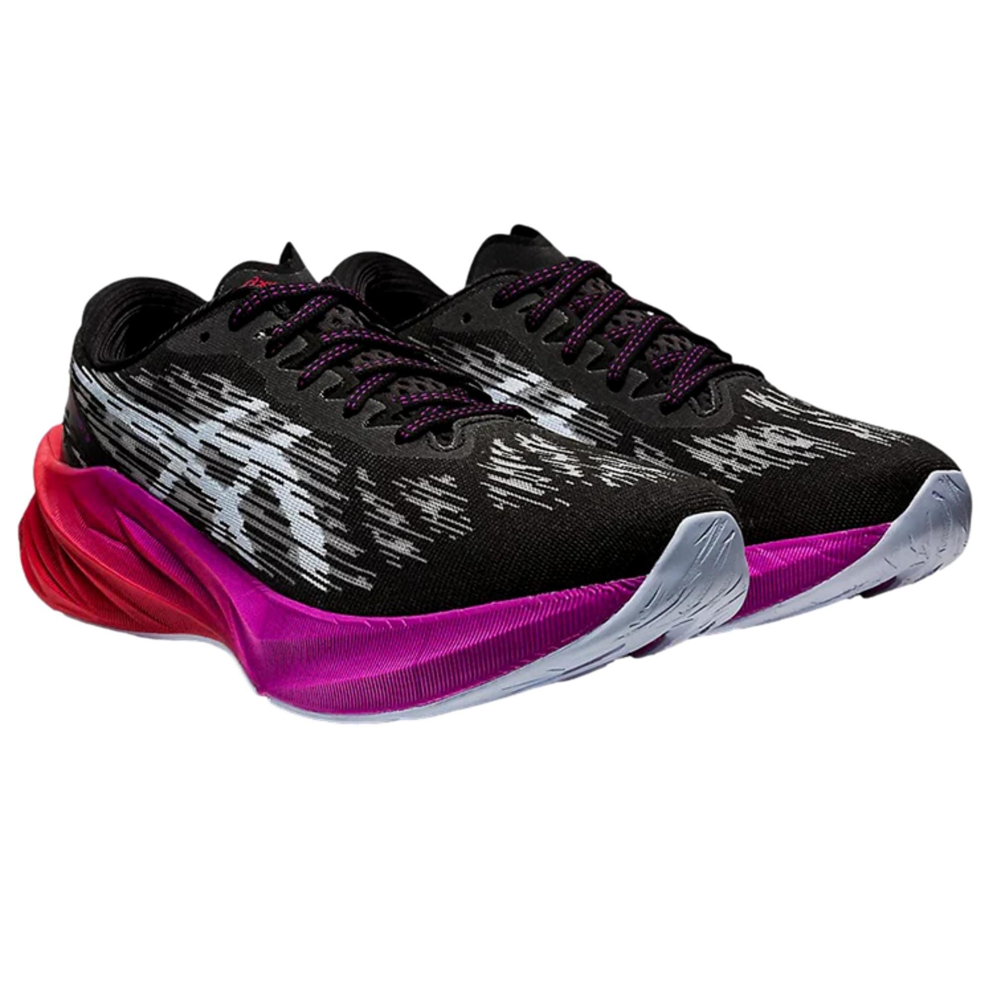 Asics Novablast 3 Black / Soft Sky 1012B288-002 Size US 7 / IT 37 - 2 Thumbnail