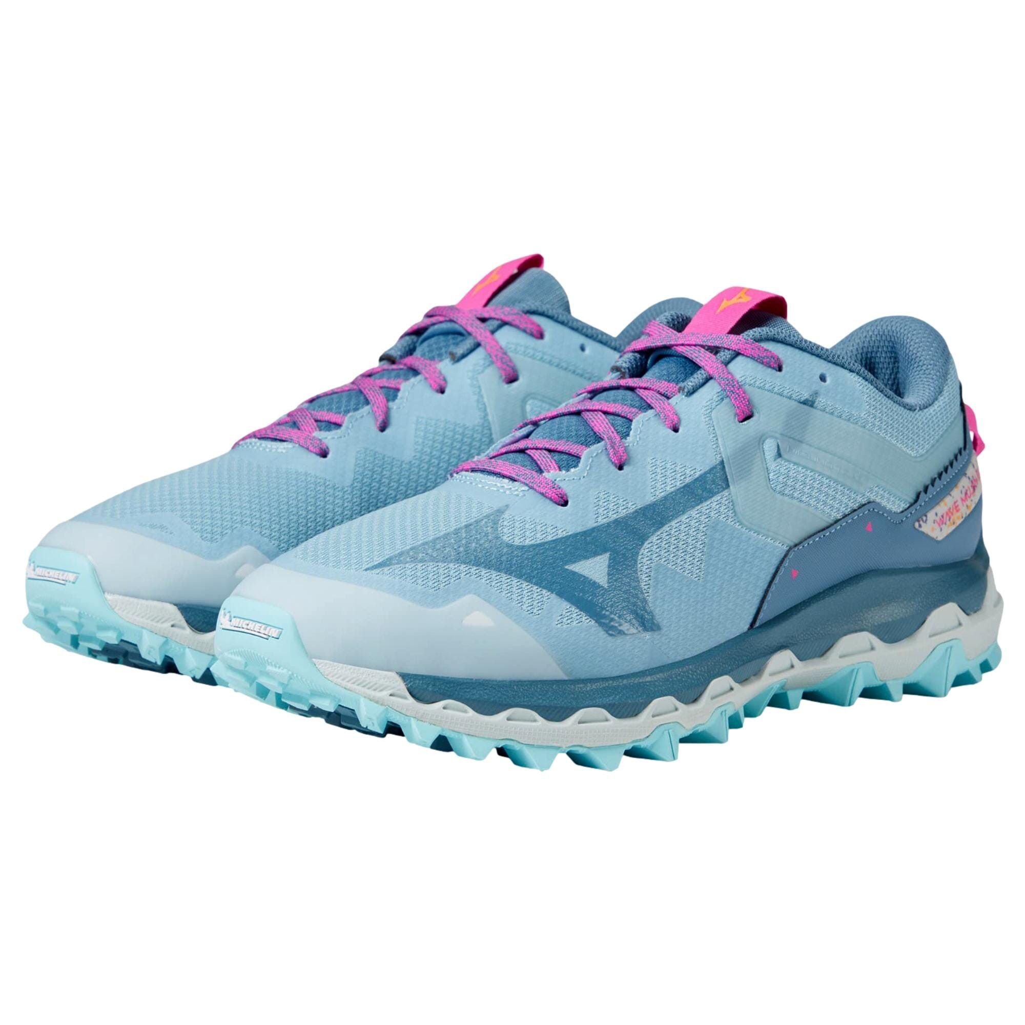 Mizuno Wave Mujin 9 Forget Me Not/Nimbus Cloud 411402.5M0A Size US 7 / IT 37 - 4 Thumbnail