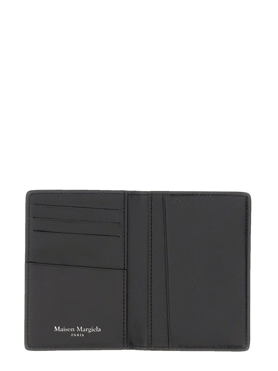 Maison Margiela MAISON MARGIELA PORTACARTE BI-FOLD - BLACK Size ONE SIZE - 3 Thumbnail