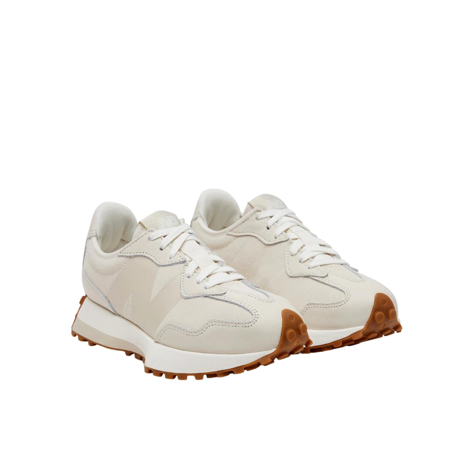 New Balance 327 Beige / Grey WS327DBA Size US 7 / IT 37 - 2 Thumbnail