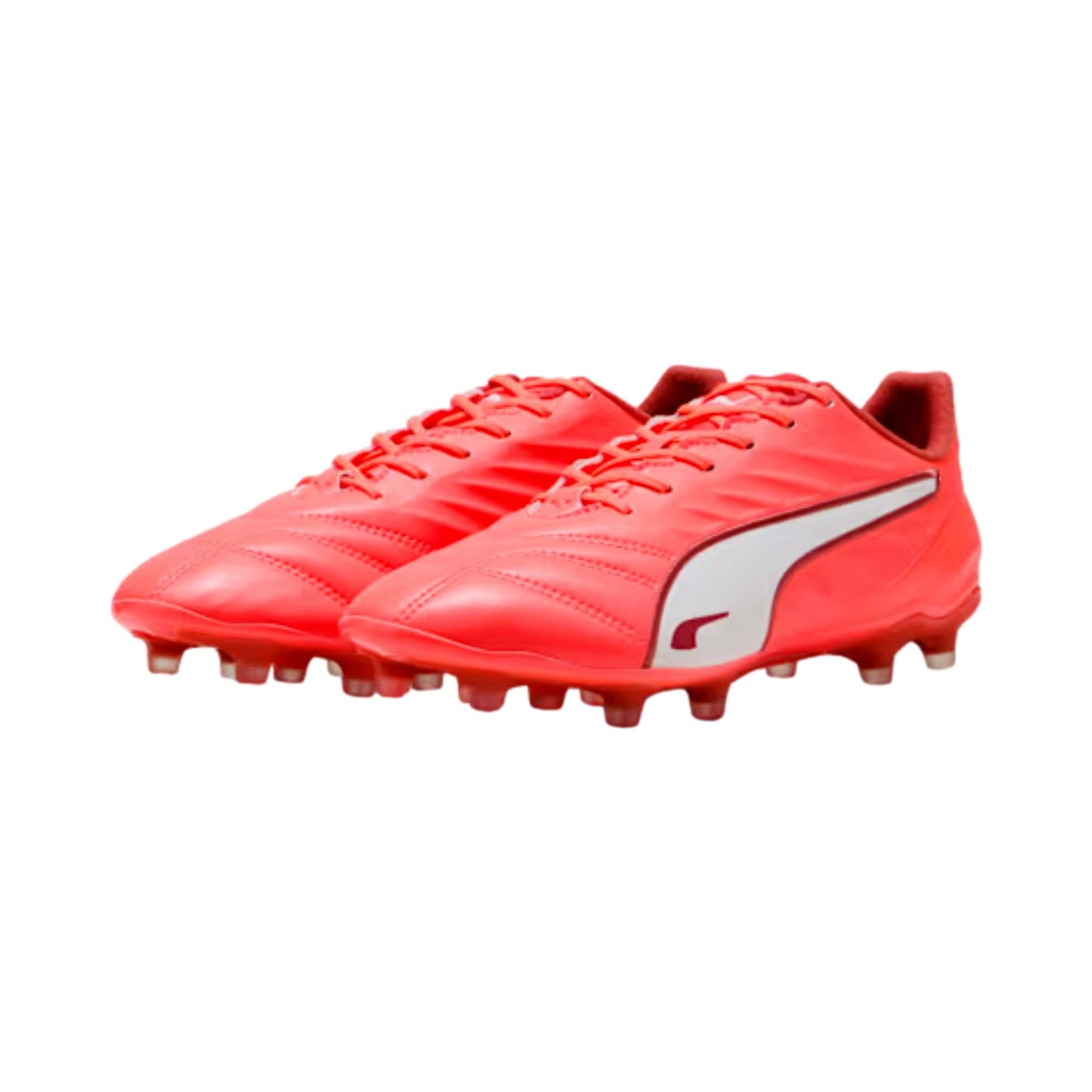 Puma King Pro FG/AG Glowing Red / White / Red Fire 108312-01 Size US 7 / IT 37 - 2 Thumbnail