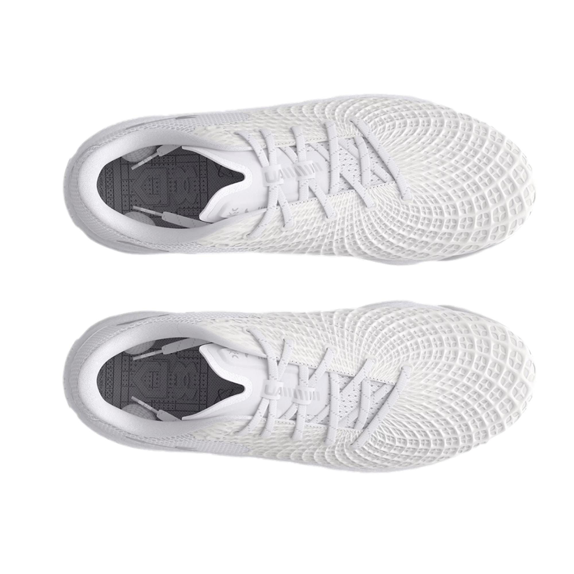 Under Armour Glyde 2.0 Metal White / Silver 3026601-100 Size US 7 / IT 37 - 3 Thumbnail