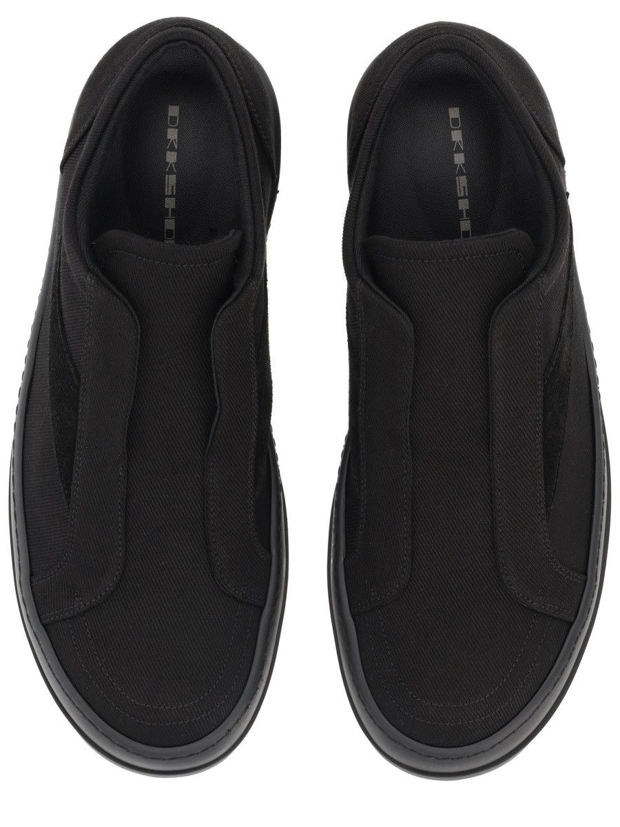Rick Owens Drkshdw RICK OWENS DRKSHDW "LACELESS VINTAGE SNEAKS" SNEAKER (IT 40) Size US 7 / EU 40 - 5 Thumbnail
