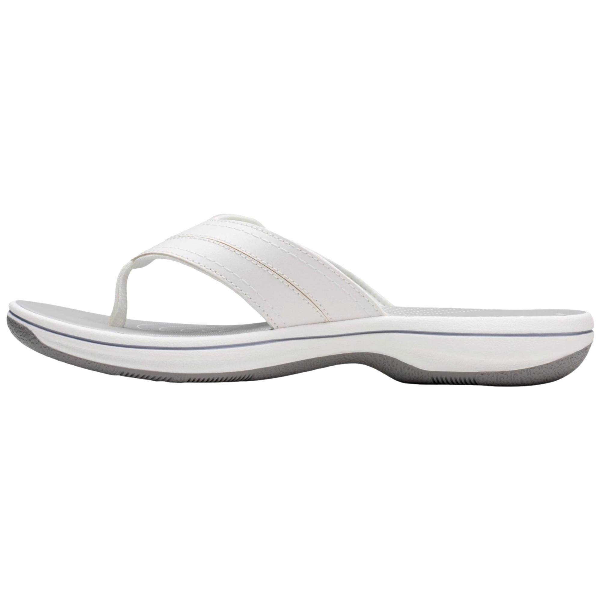 Clarks Breeze Reyna Sandal White 26181821 Size US 7 / IT 37 - 2 Thumbnail