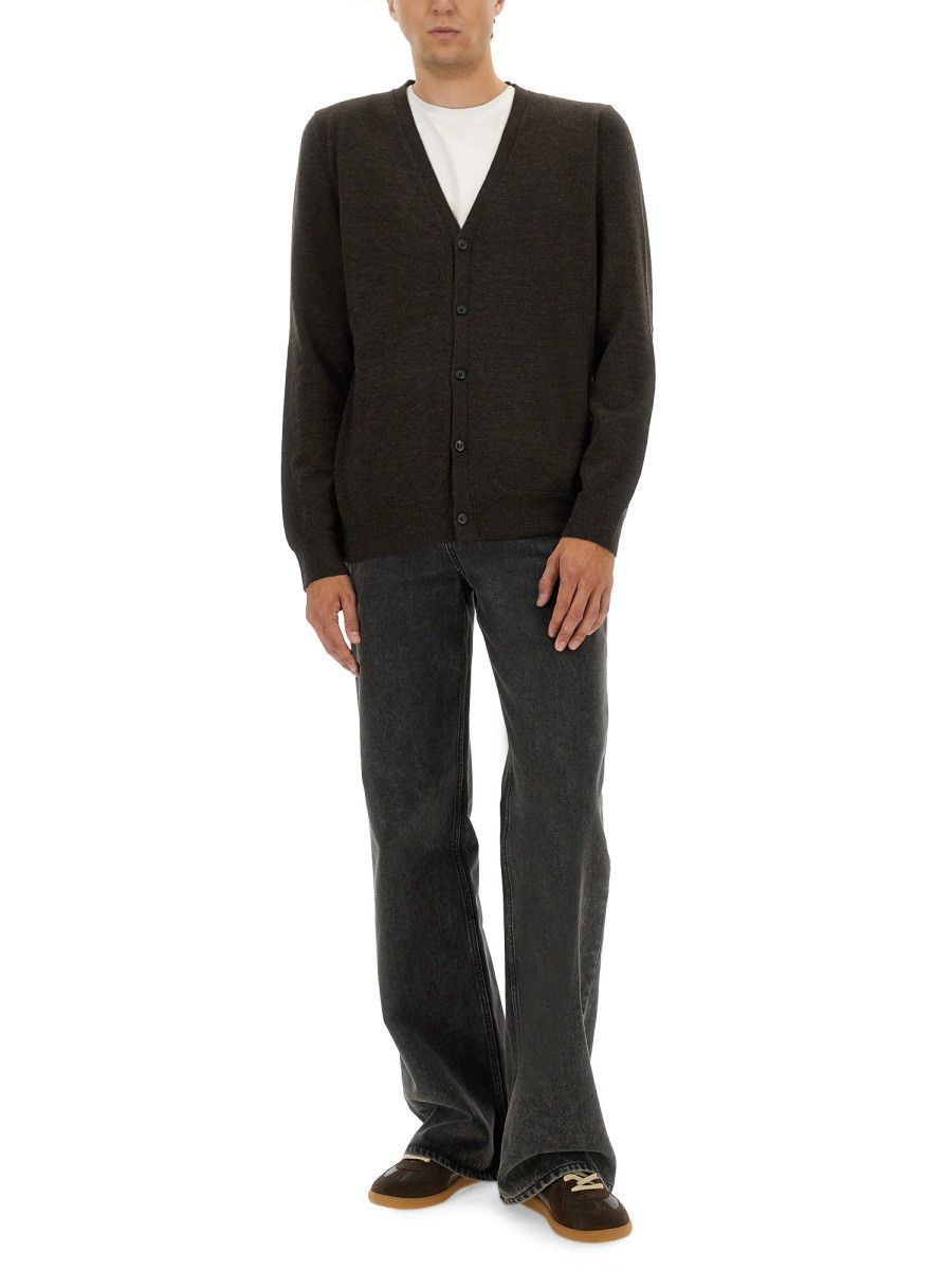 Maison Margiela MAISON MARGIELA WOOL CARDIGAN - BROWN Size US S / EU 44-46 / 1 - 2 Thumbnail