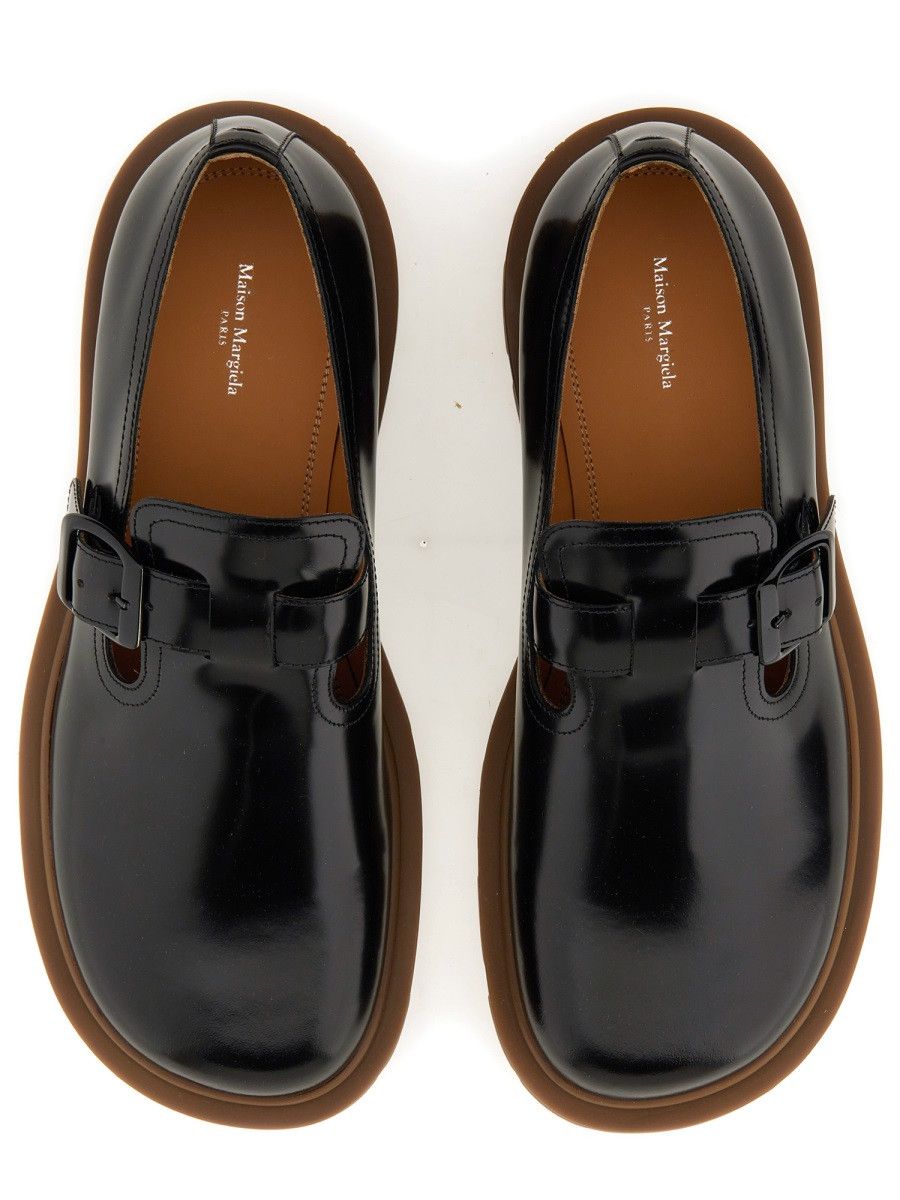 Maison Margiela MAISON MARGIELA LEATHER MONK. - BLACK (IT 39) Size US 6 / EU 39 - 6 Thumbnail