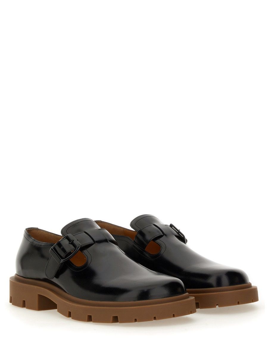 Maison Margiela MAISON MARGIELA LEATHER MONK. - BLACK (IT 39) Size US 6 / EU 39 - 2 Thumbnail