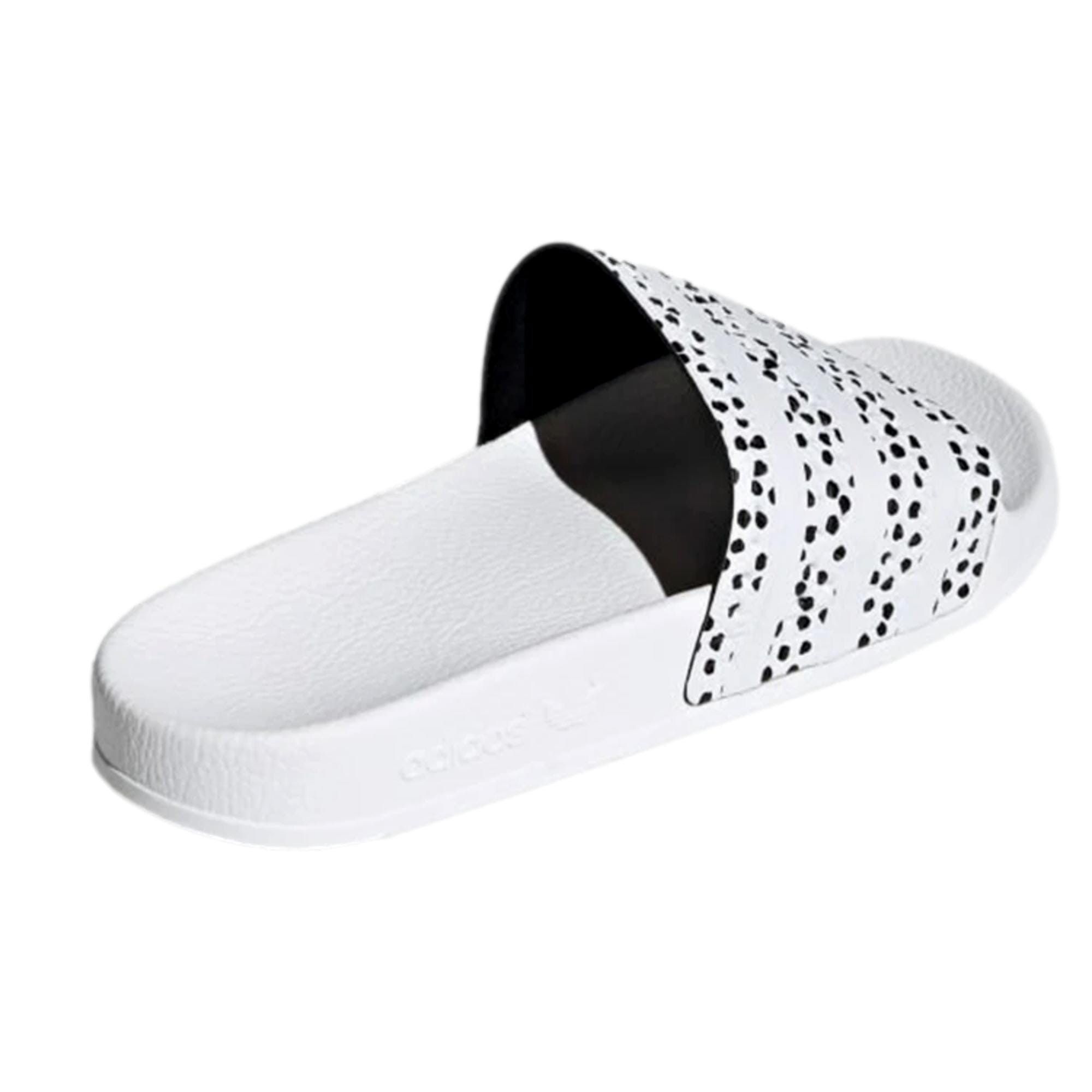 Adidas AdiIette White / Core Black / Footwear White FX5922 Size US 7 / IT 37 - 4 Thumbnail