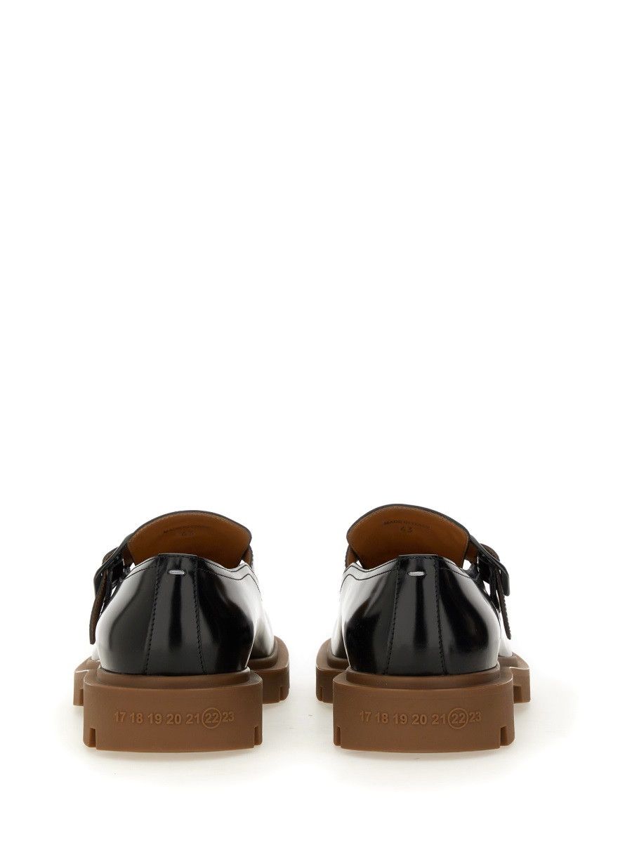 Maison Margiela MAISON MARGIELA LEATHER MONK. - BLACK (IT 40) Size US 7 / EU 40 - 3 Thumbnail