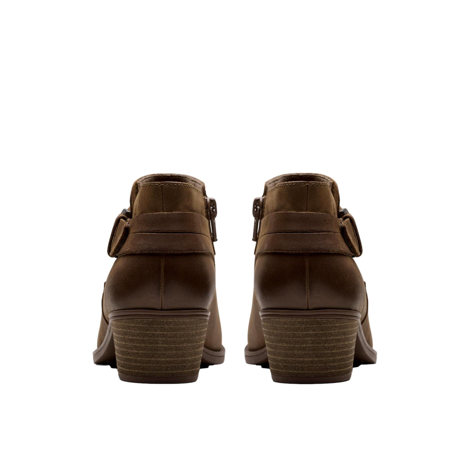 Clarks Charlten Rae Ankle Boot Mushroom Oily 26179574 Size US 7.5 / IT 37.5 - 4 Thumbnail