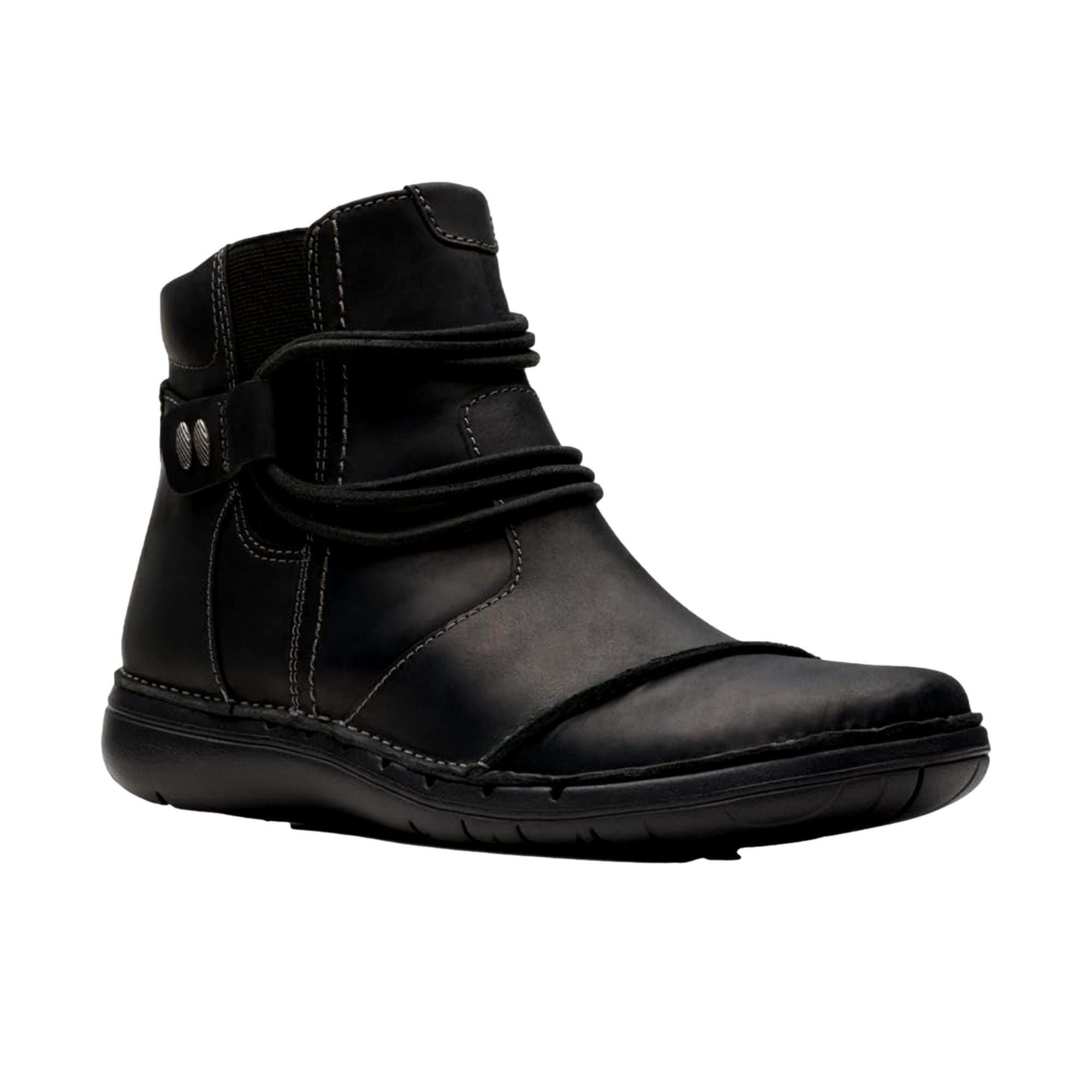 Clarks Un Loop Up Black 26174973 Size US 7.5 / IT 37.5 - 3 Thumbnail