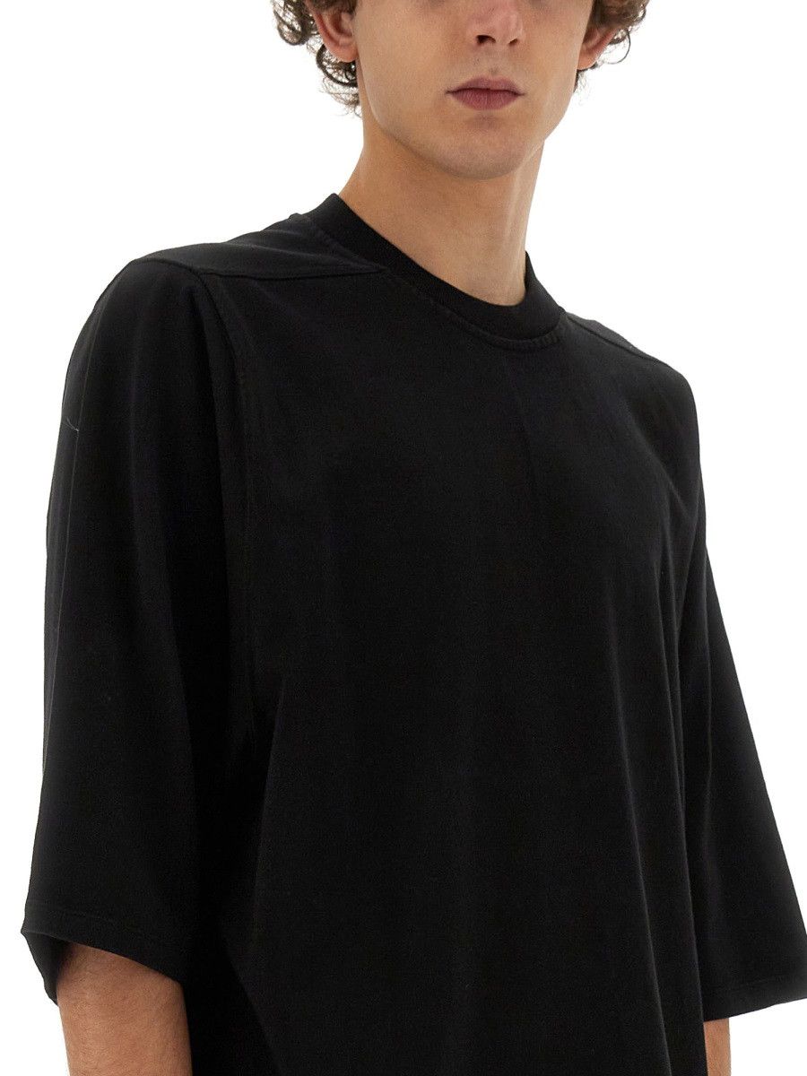 Rick Owens Drkshdw RICK OWENS DRKSHDW COTTON T-SHIRT - BLACK Size US S / EU 44-46 / 1 - 4 Thumbnail