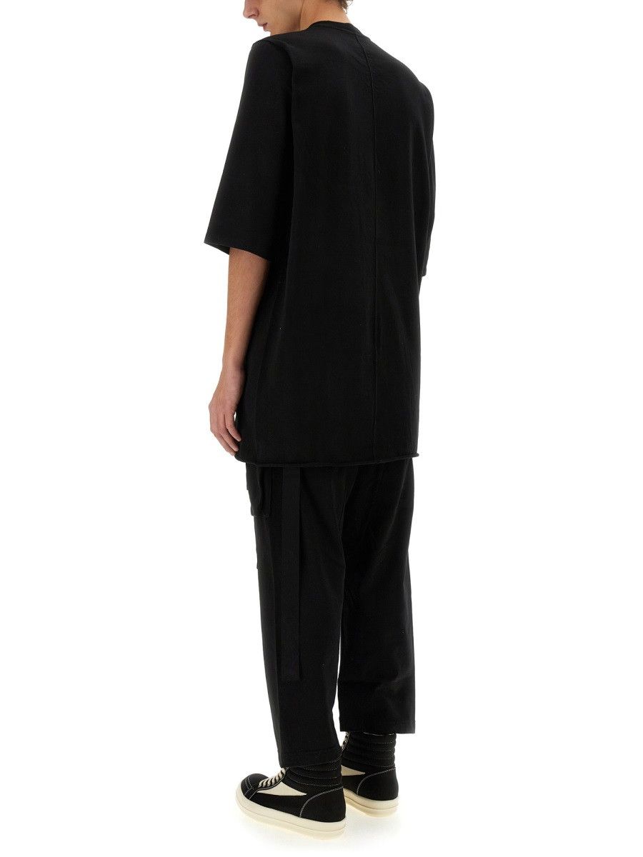 Rick Owens Drkshdw RICK OWENS DRKSHDW COTTON T-SHIRT - BLACK Size US S / EU 44-46 / 1 - 2 Thumbnail