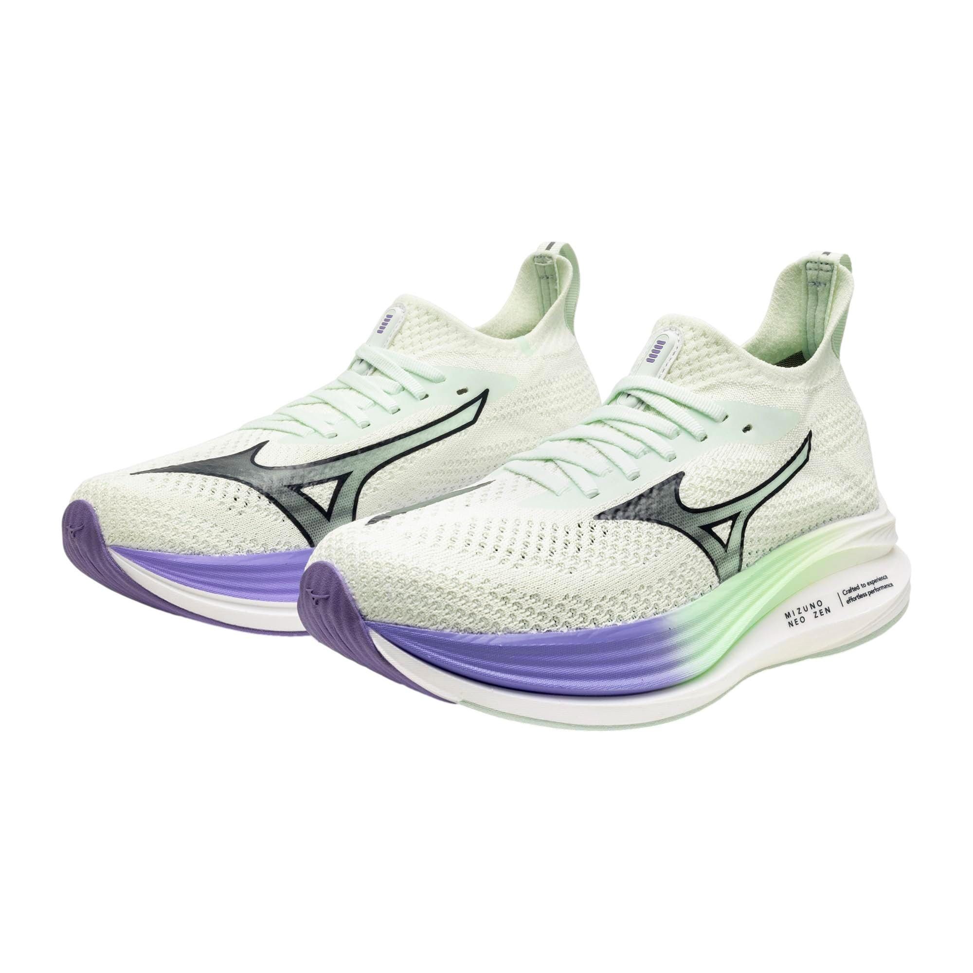 Mizuno Neo Zen Hint Mint / India Ink J1GD258621 Size US 7.5 / IT 37.5 - 2 Thumbnail
