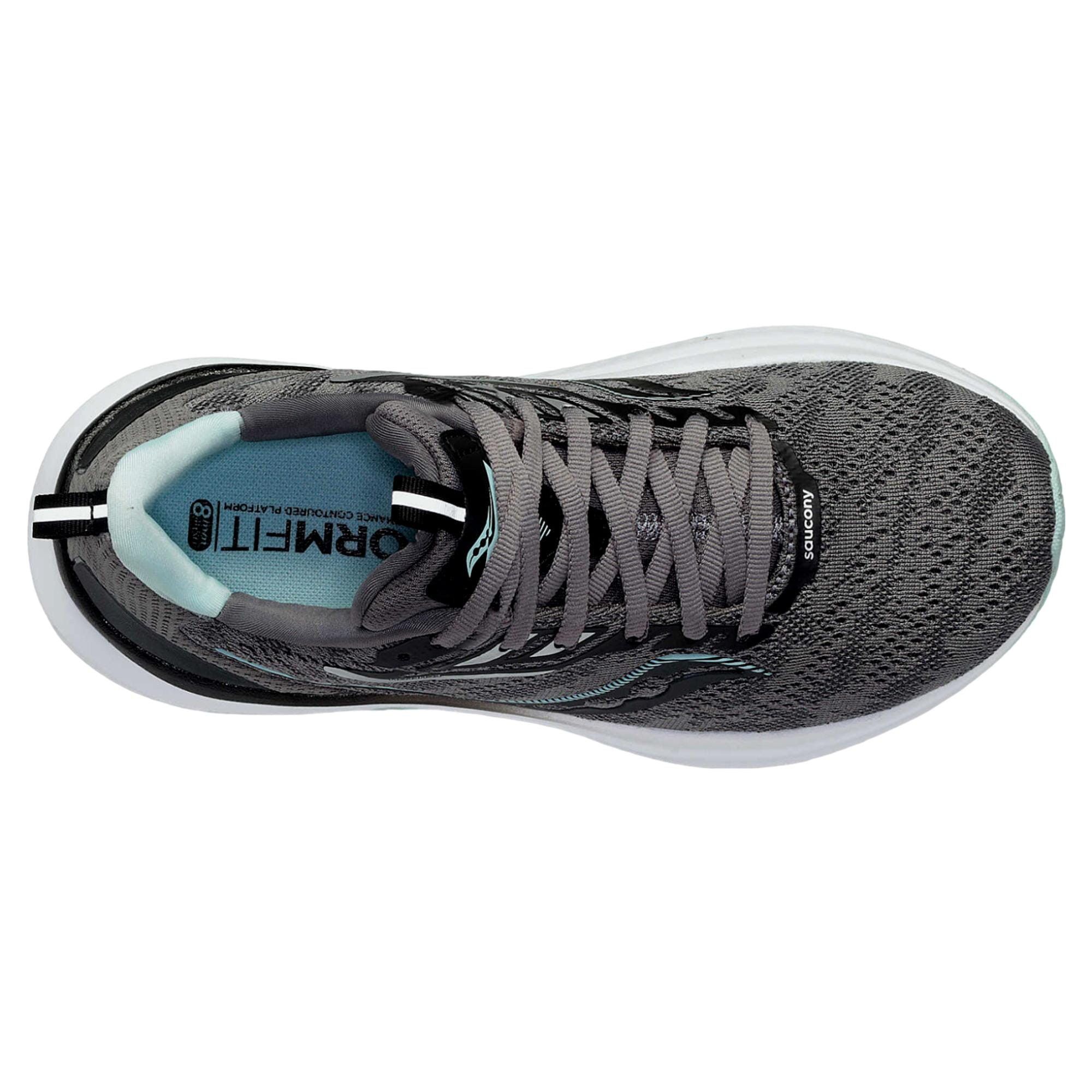 Saucony Echelon 9 Charcoal / Ice S10765-20 Size US 7.5 / IT 37.5 - 3 Thumbnail