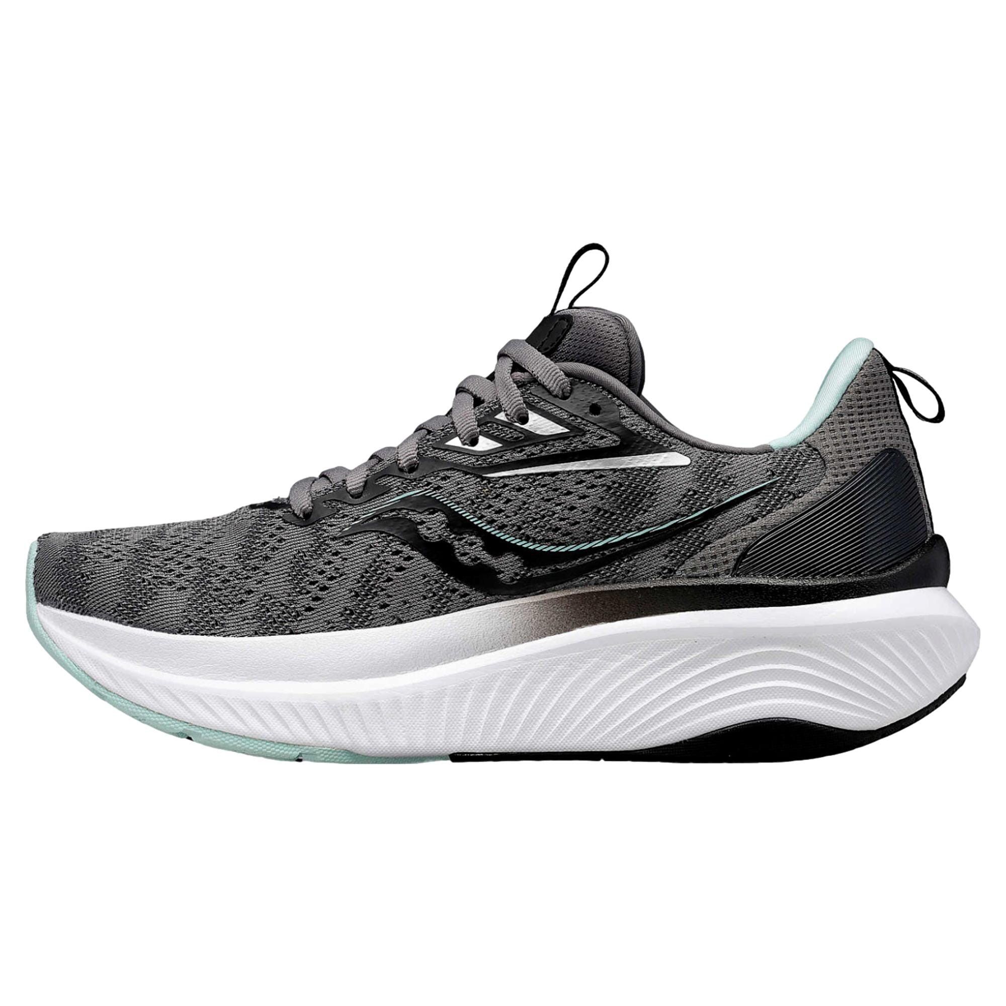 Saucony Echelon 9 Charcoal / Ice S10765-20 Size US 7.5 / IT 37.5 - 2 Thumbnail