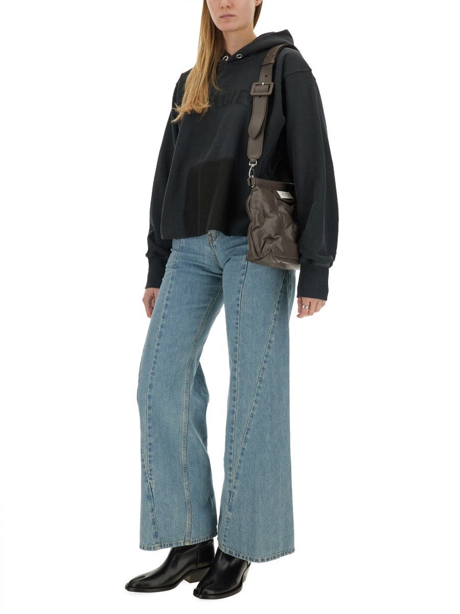 Maison Margiela MAISON MARGIELA COTTON SWEATSHIRT - BLACK Size L / US 10 / IT 46 - 2 Thumbnail