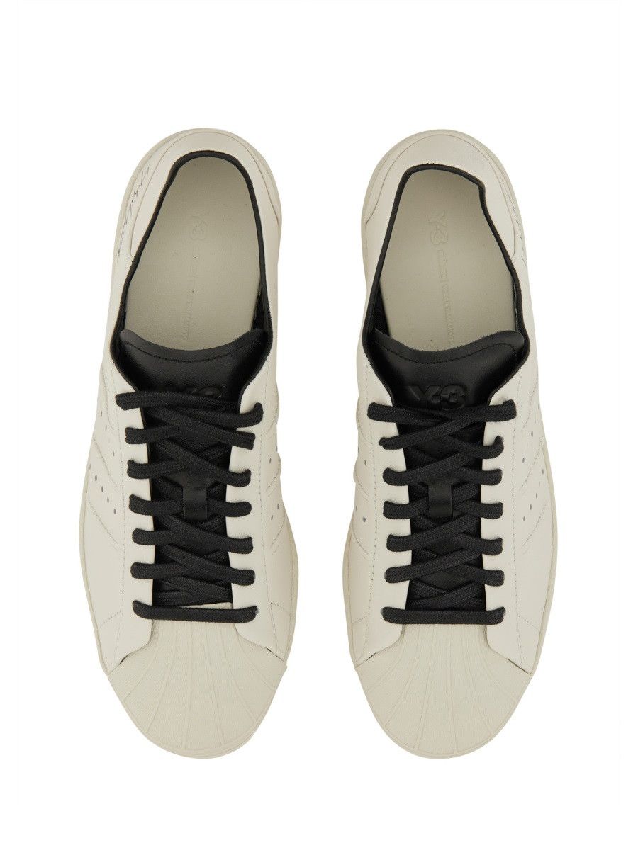 Y-3 Y-3 "SUPERSTAR" SNEAKER - WHITE (UK_SHOE 11) Size US 12 / EU 45 - 6 Thumbnail