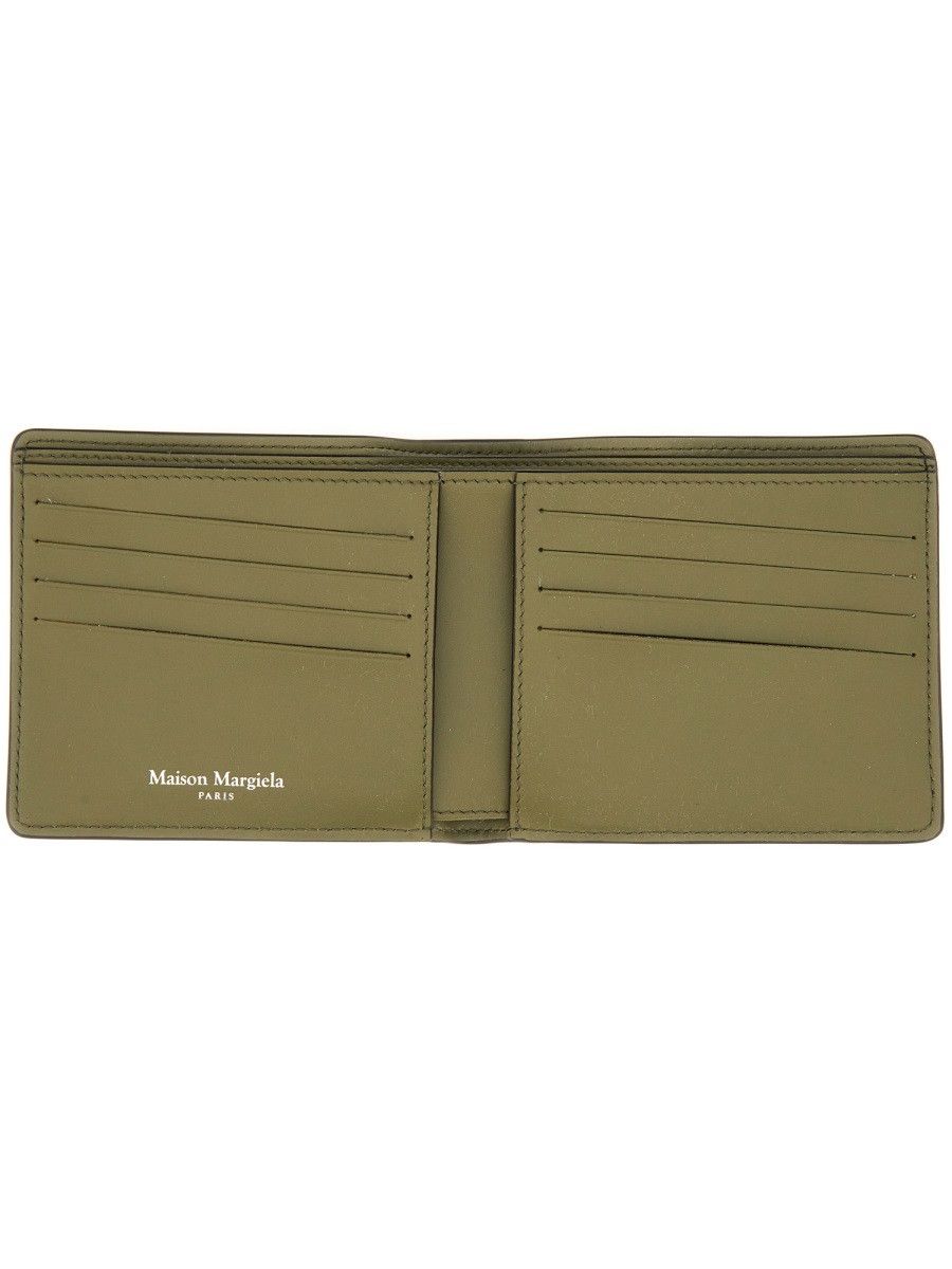 Maison Margiela MAISON MARGIELA BI-FOLD FOUR STITCHES WALLET - GREEN Size ONE SIZE - 3 Thumbnail