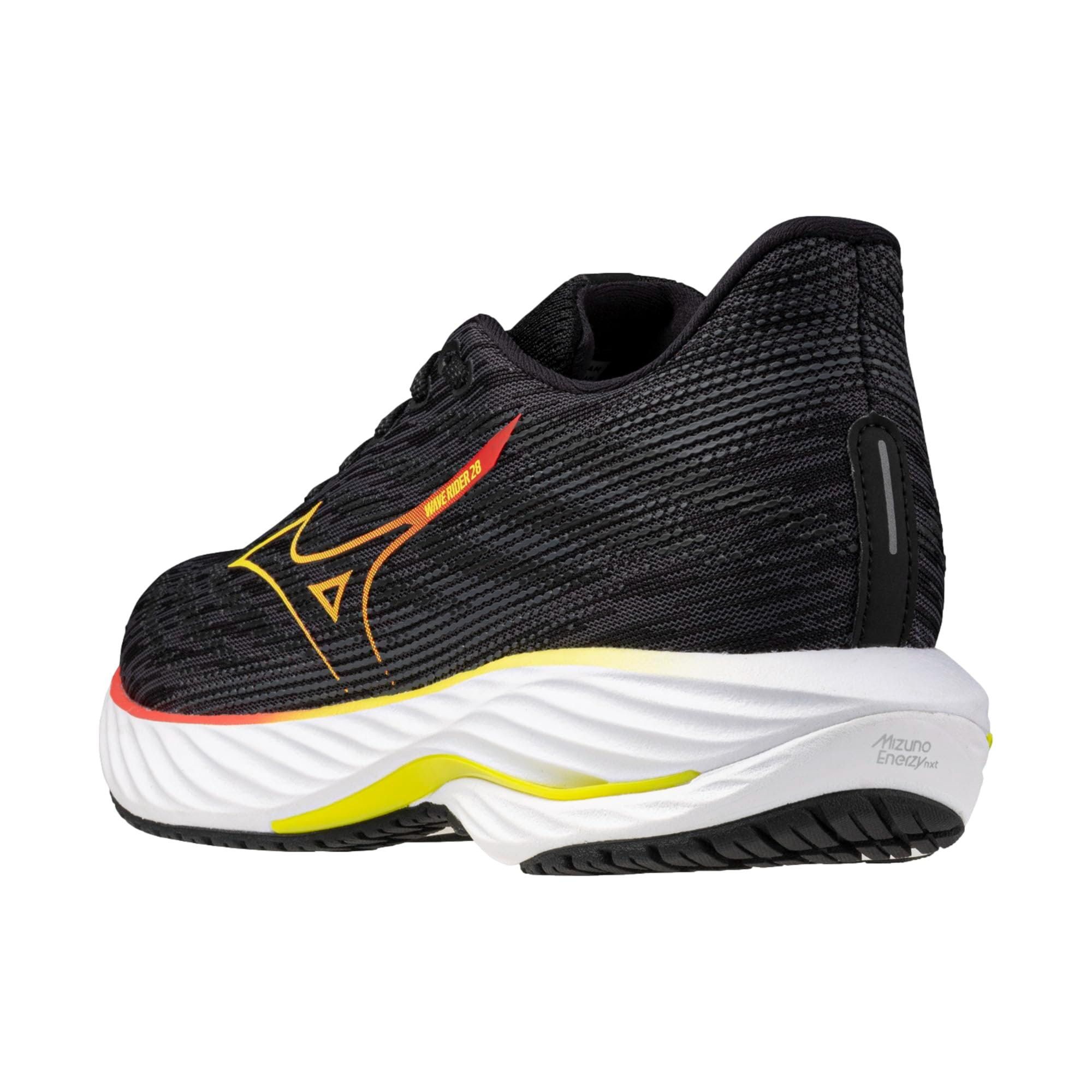 Mizuno Wave Rider 28 Black / Evening Primrose J1GD240377 Size US 7.5 / IT 37.5 - 3 Thumbnail