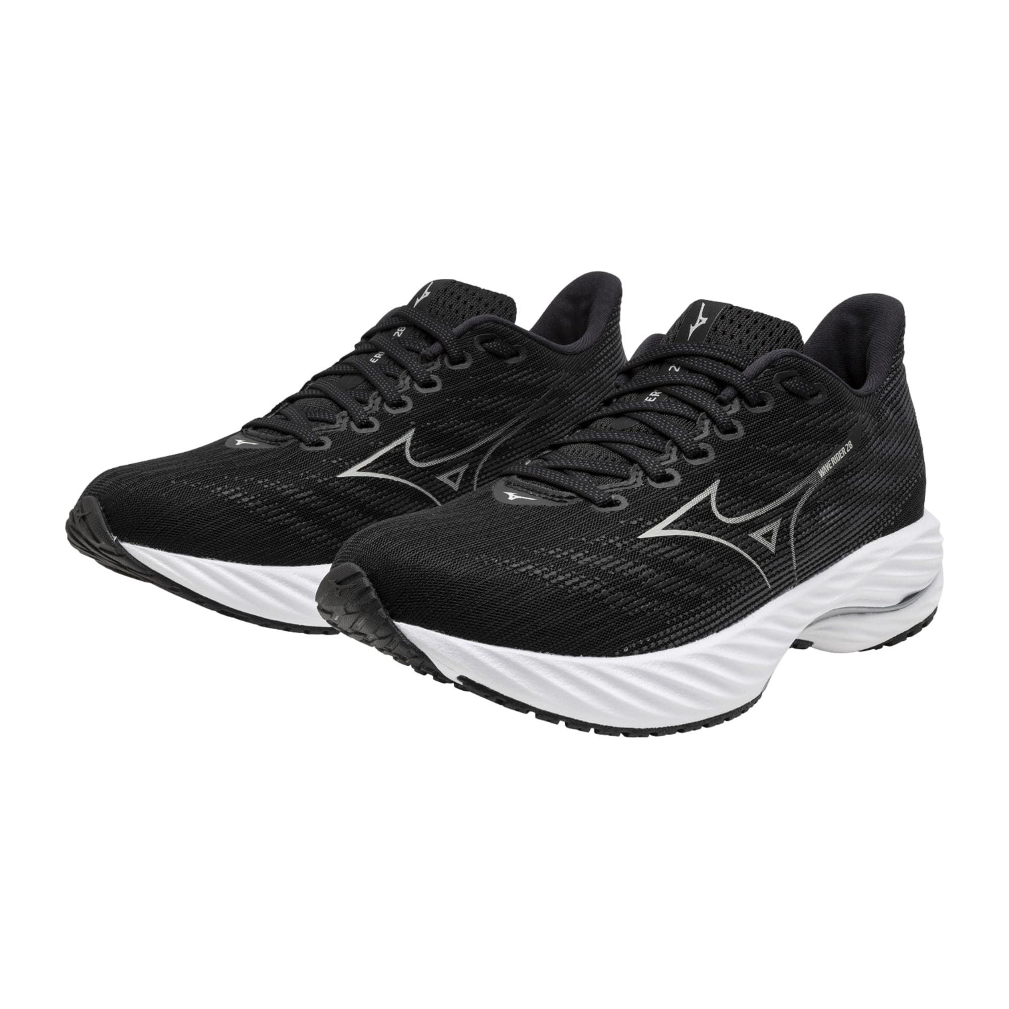 Mizuno Wave Rider 28 Black / Harbor Mist J1GD240622 Size US 7.5 / IT 37.5 - 2 Thumbnail