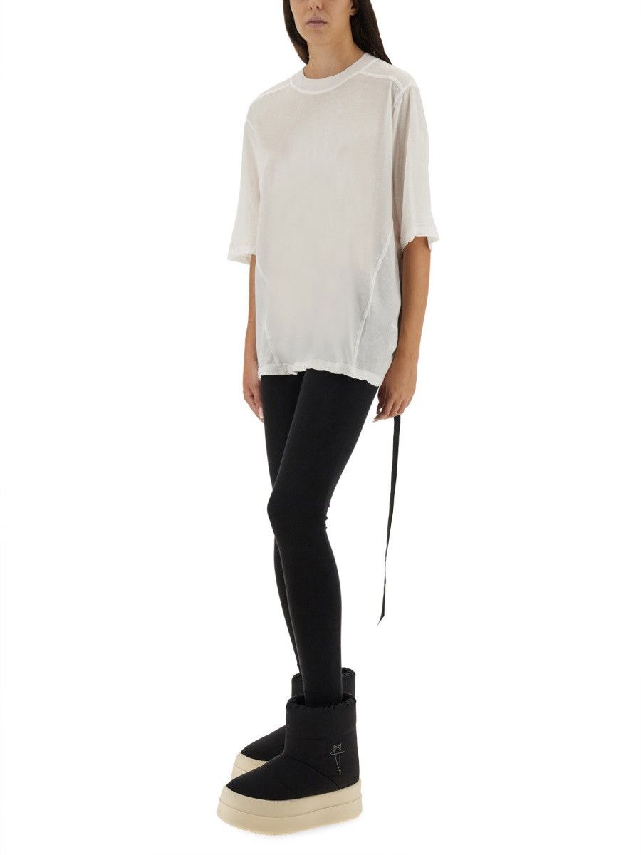 Rick Owens Drkshdw RICK OWENS DRKSHDW "WALRUS T" T-SHIRT - WHITE Size ONE SIZE - 2 Thumbnail
