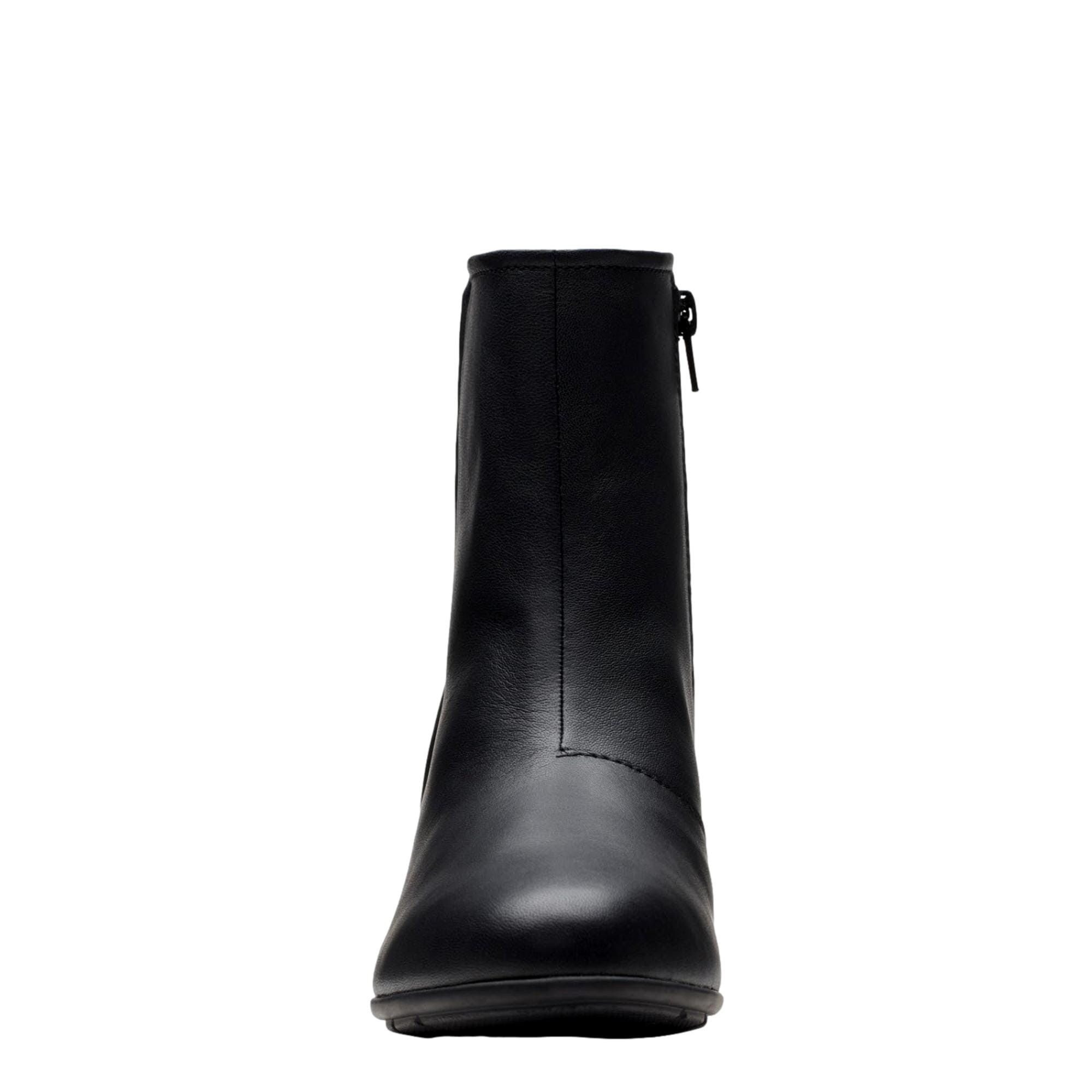 Clarks Neiley Jane Black Leather 26175177 Size US 8 / IT 38 - 2 Thumbnail