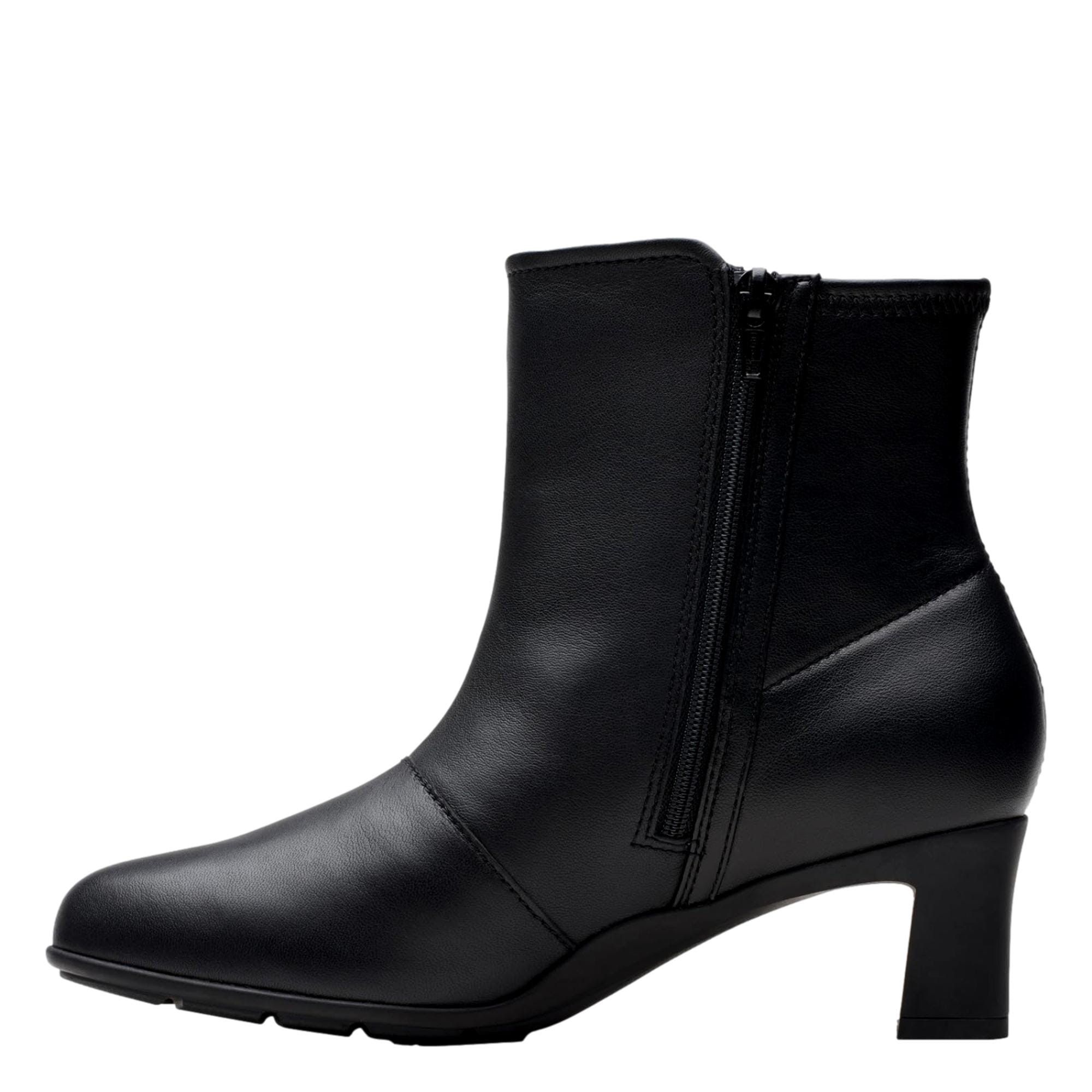 Clarks Neiley Jane Black Leather 26175177 Size US 8 / IT 38 - 4 Thumbnail