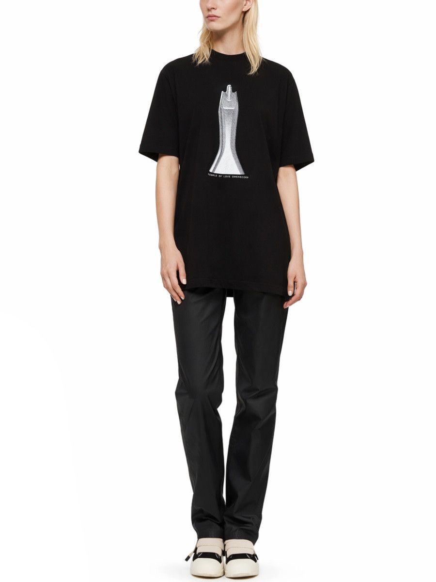 Rick Owens Drkshdw RICK OWENS DRKSHDW "JUMBO SS" T-SHIRT - BLACK Size XS / US 0-2 / IT 36-38 - 2 Thumbnail