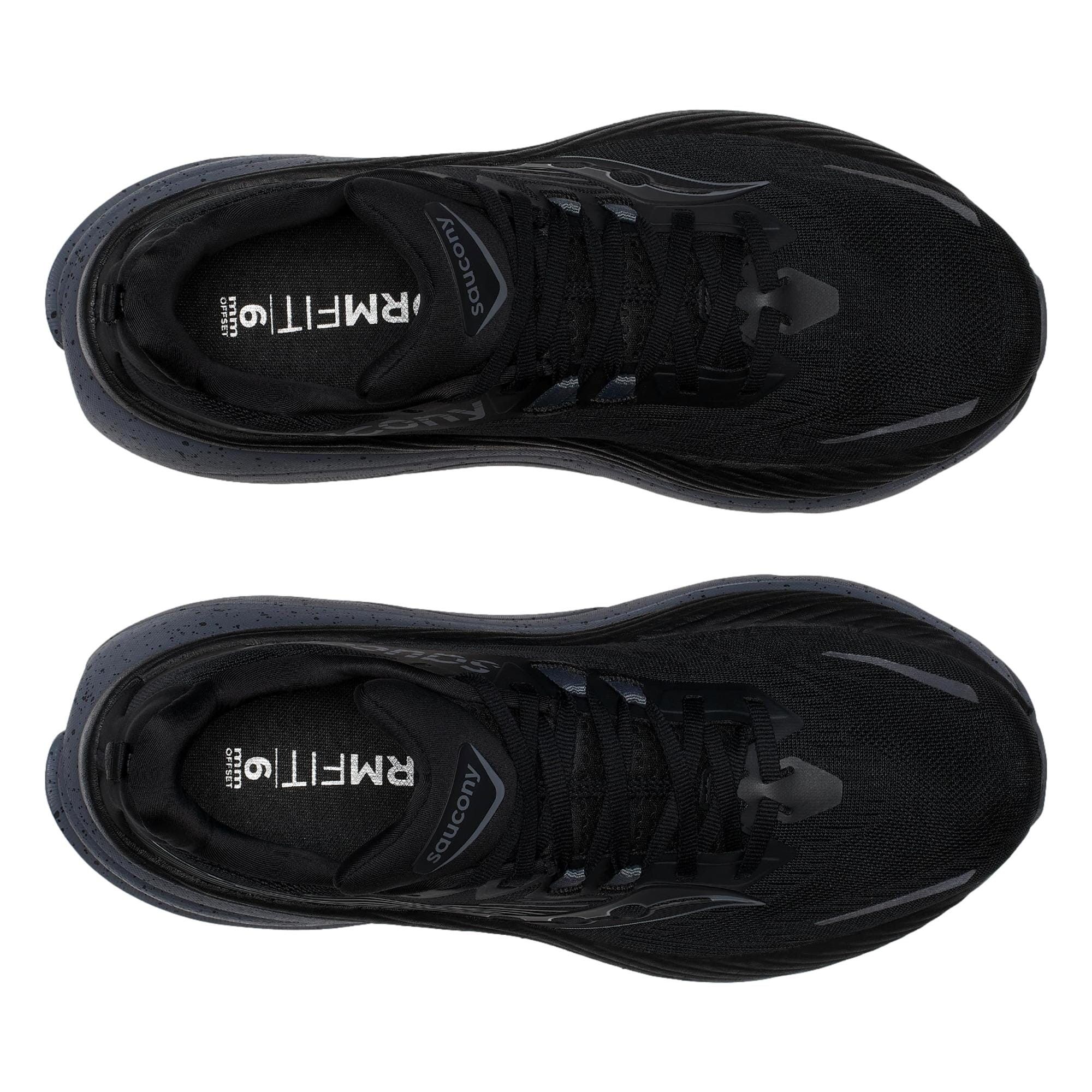 Saucony Hurricane 24 Black/Black S10933-102 Size US 8 / IT 38 - 3 Thumbnail